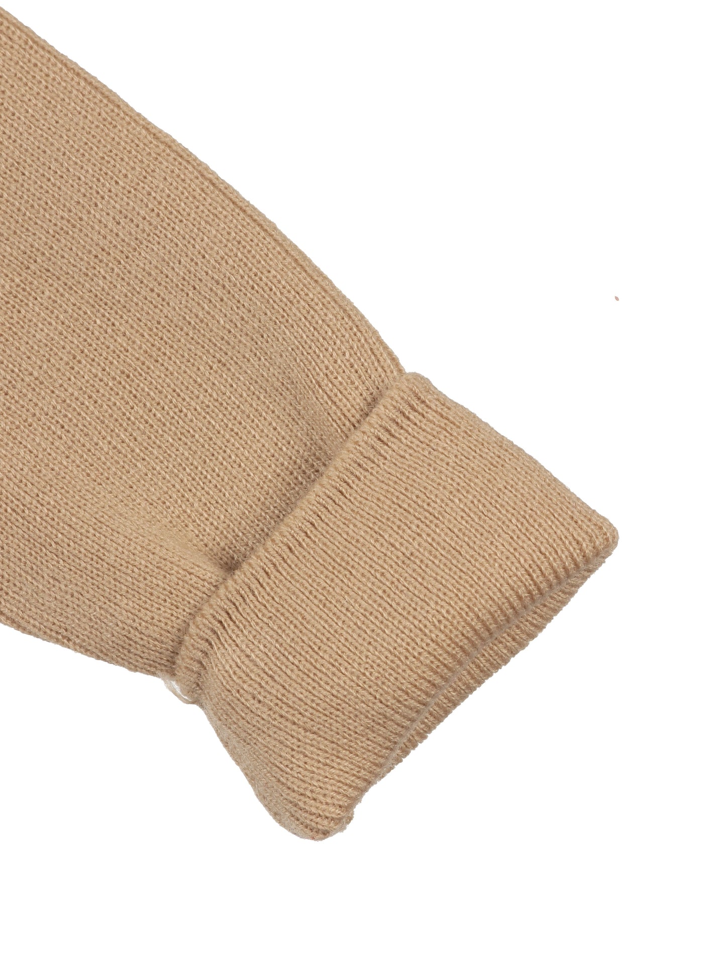 Round Neck Skivvy - Beige