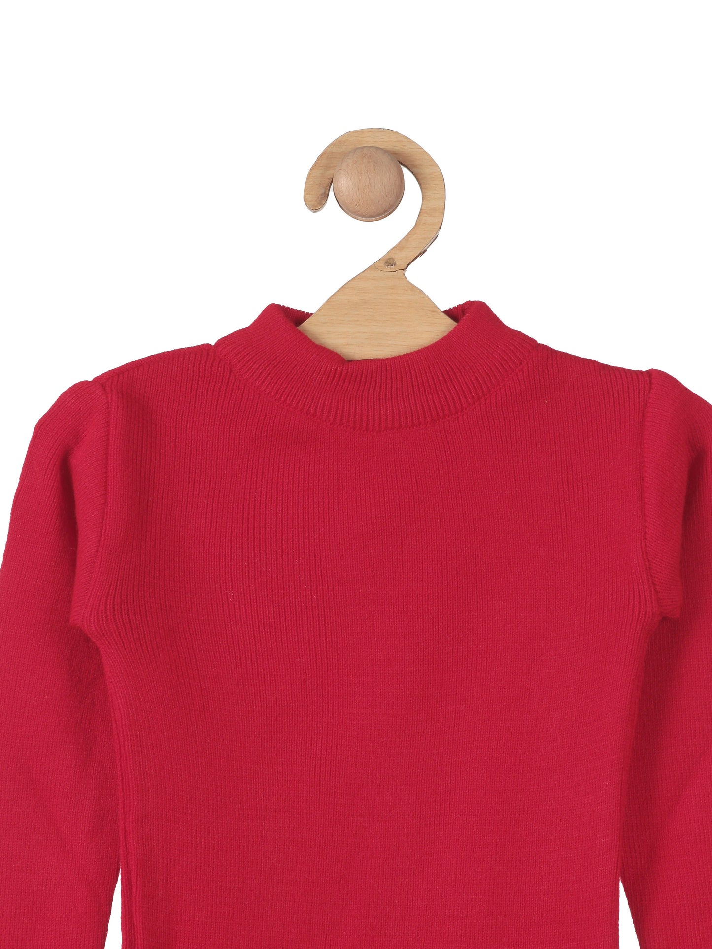 Round Neck Skivvy - Red