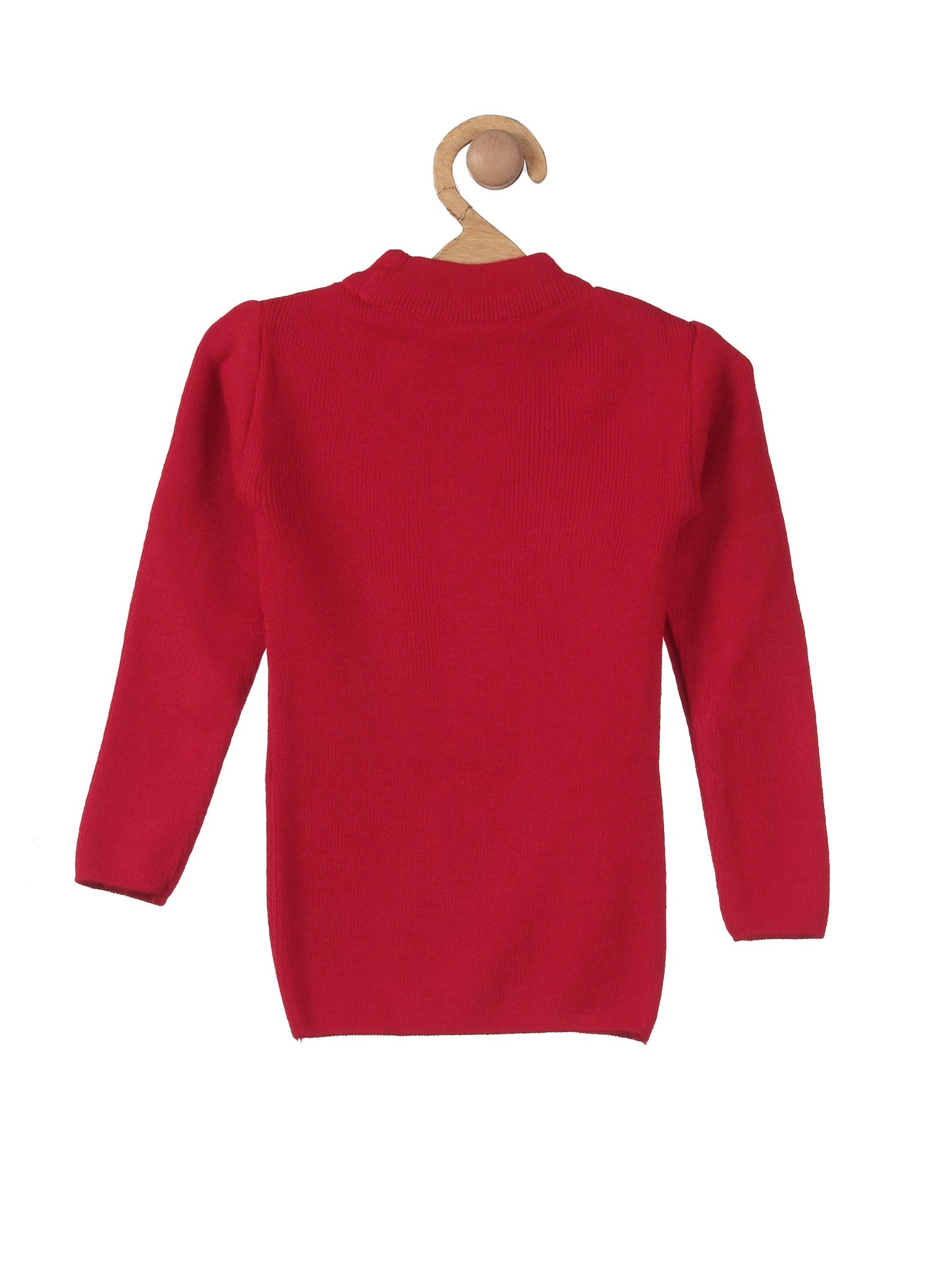 Round Neck Skivvy - Red