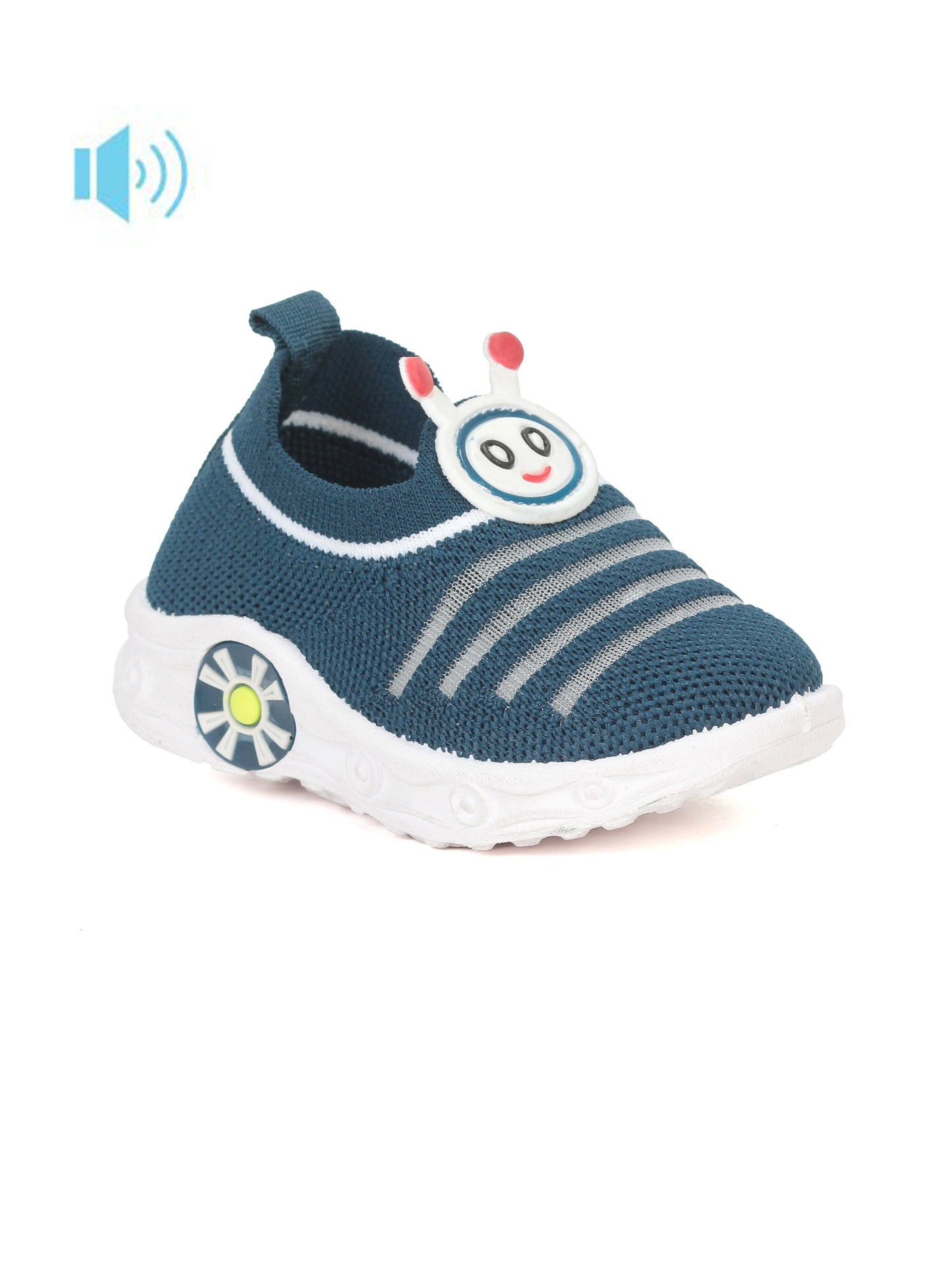 Slip On Musical Chu Chu Shoes - Navy Blue