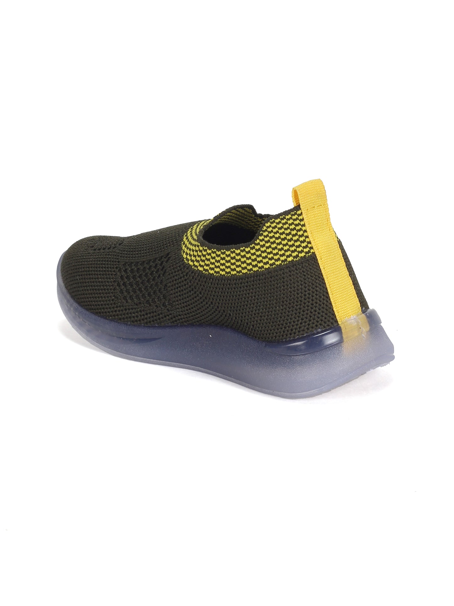 Casual Slip On Shoes With Light - Bottle Green