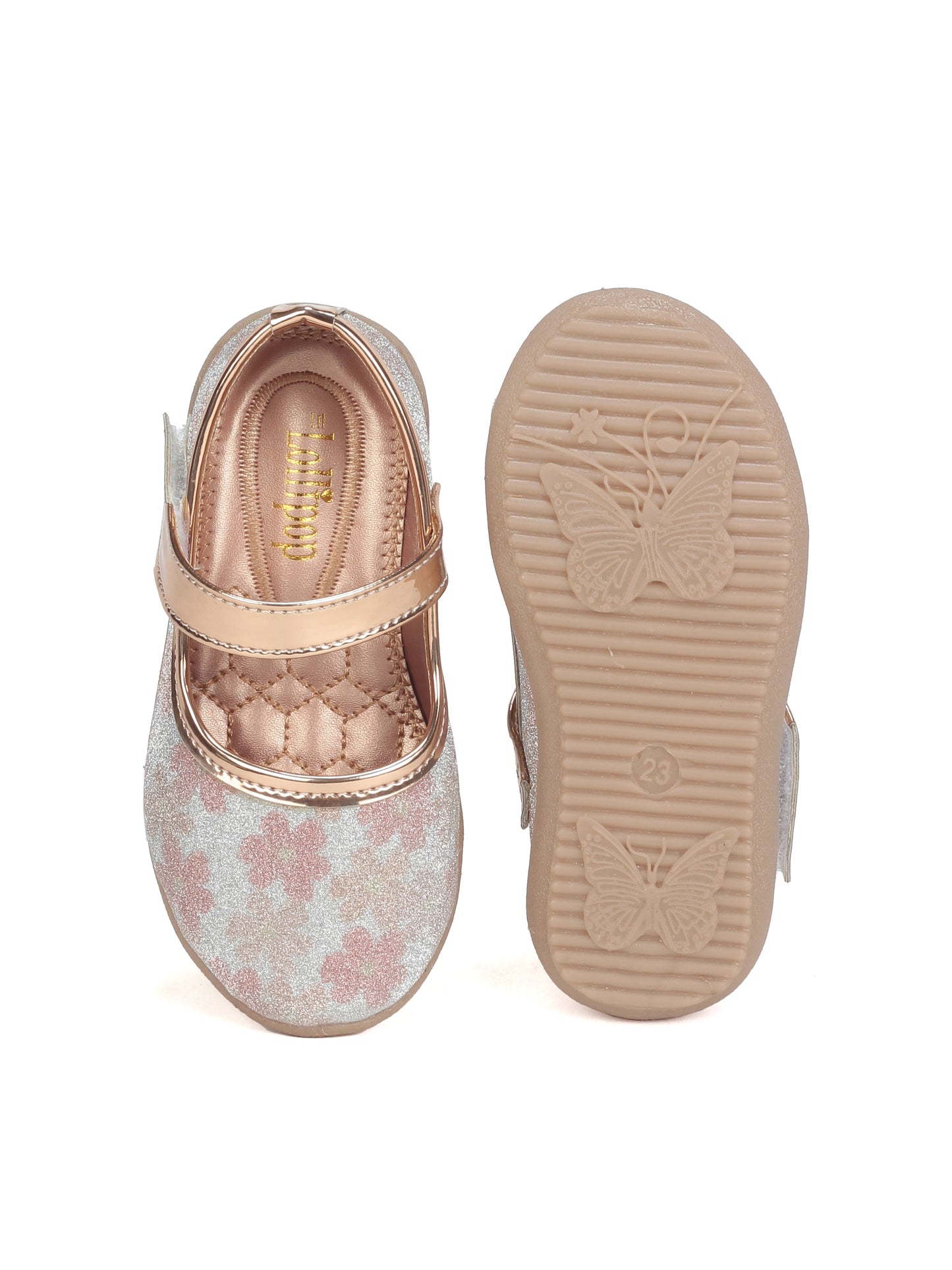 Bellies With Velcro Closure - Pink