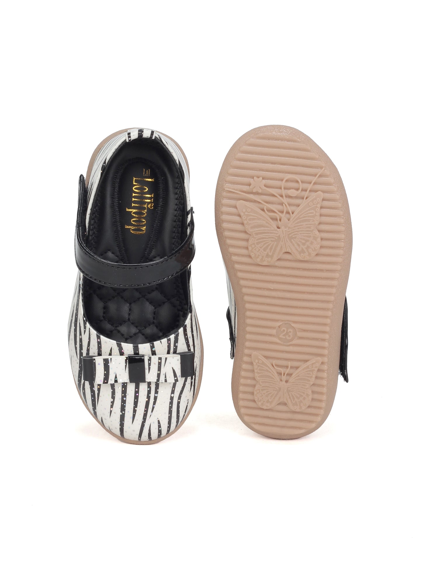 Bellies With Velcro Closure - Black