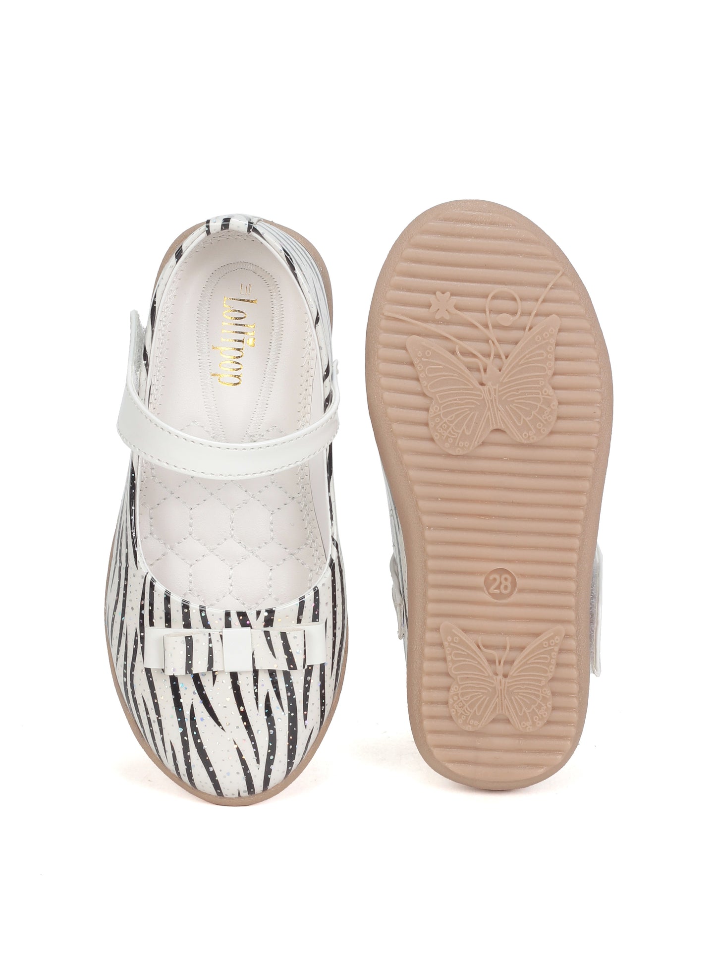 Bellies With Velcro Closure - White