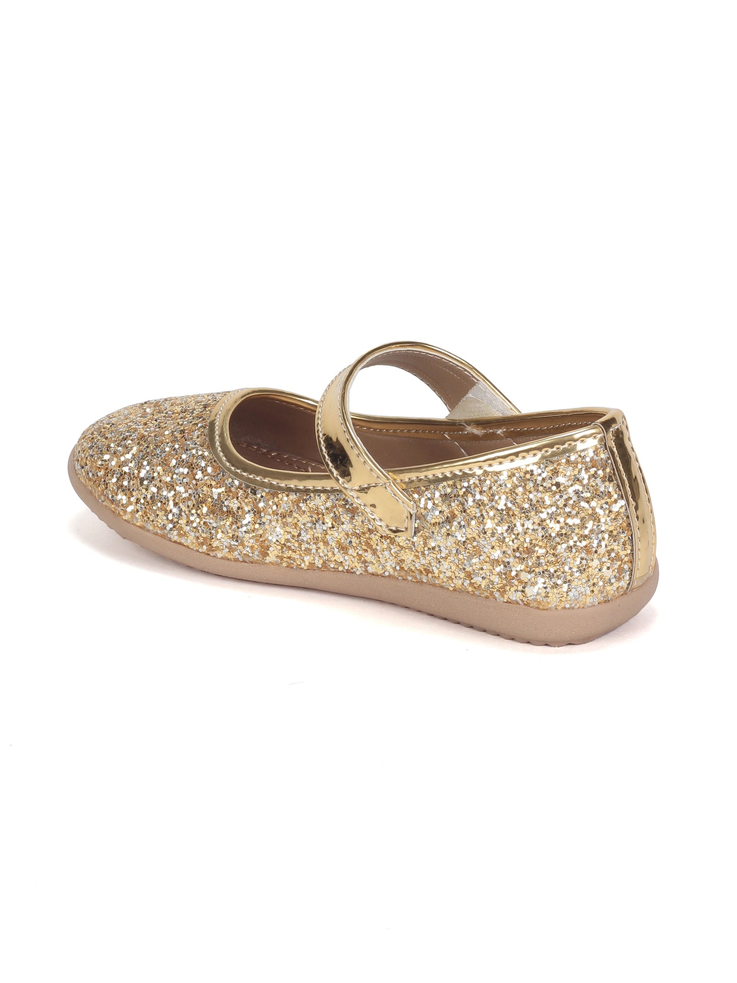 Bellies With Velcro Closure - Gold