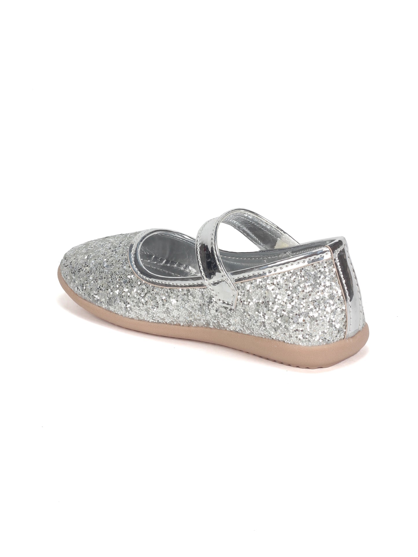 Bellies With Velcro Closure - Silver