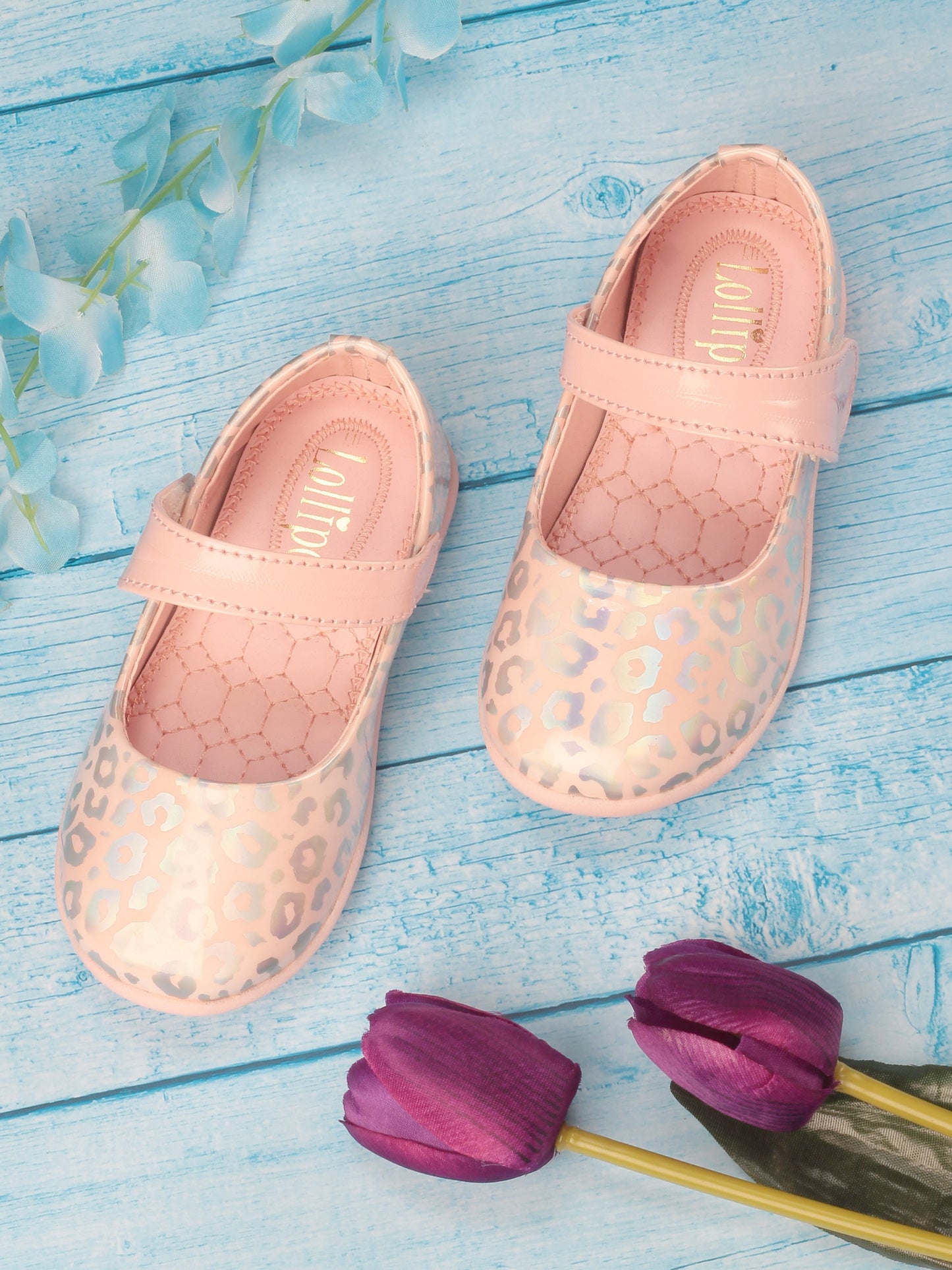 Bellies With Velcro Closure - Pink