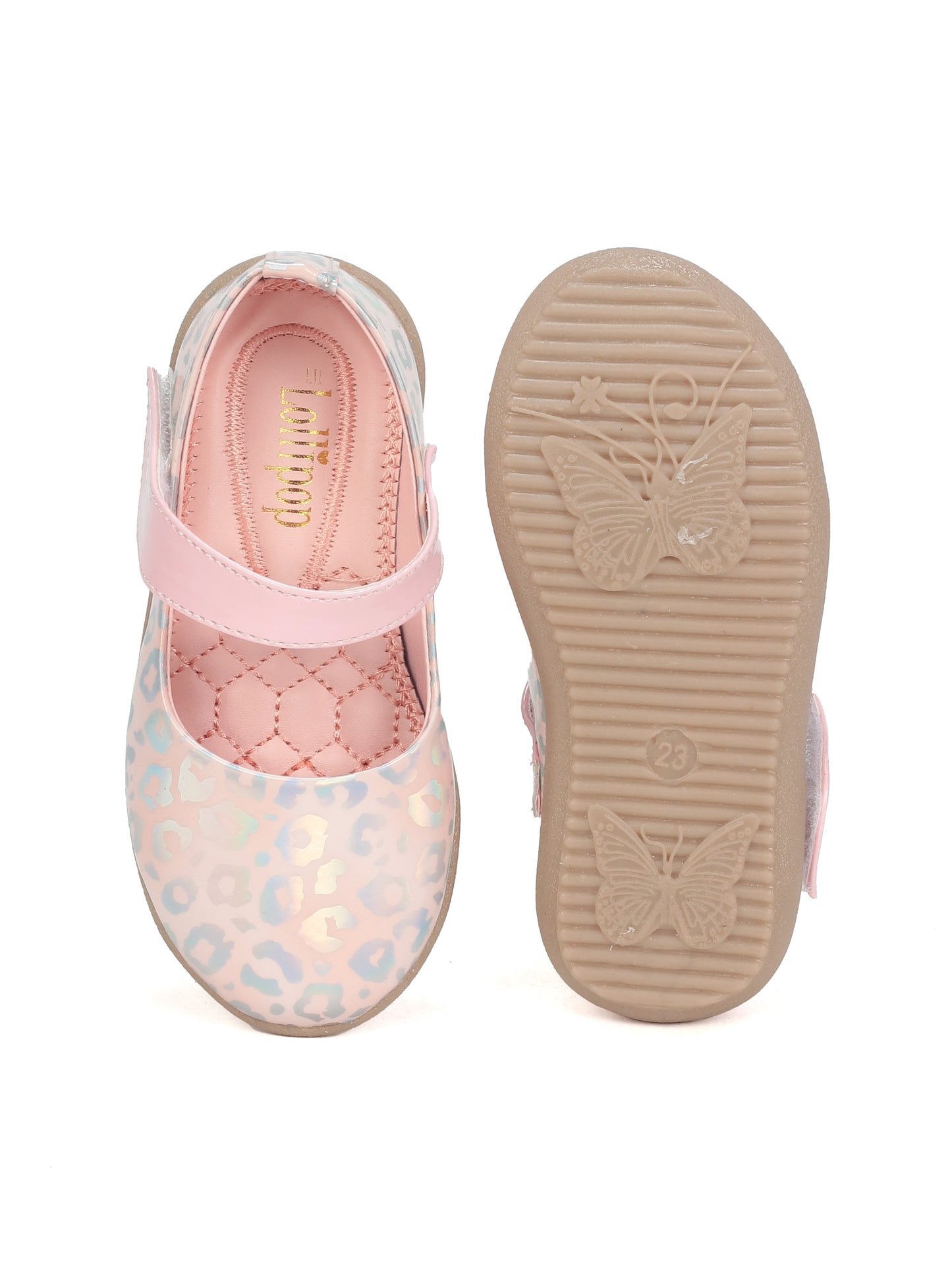 Bellies With Velcro Closure - Pink