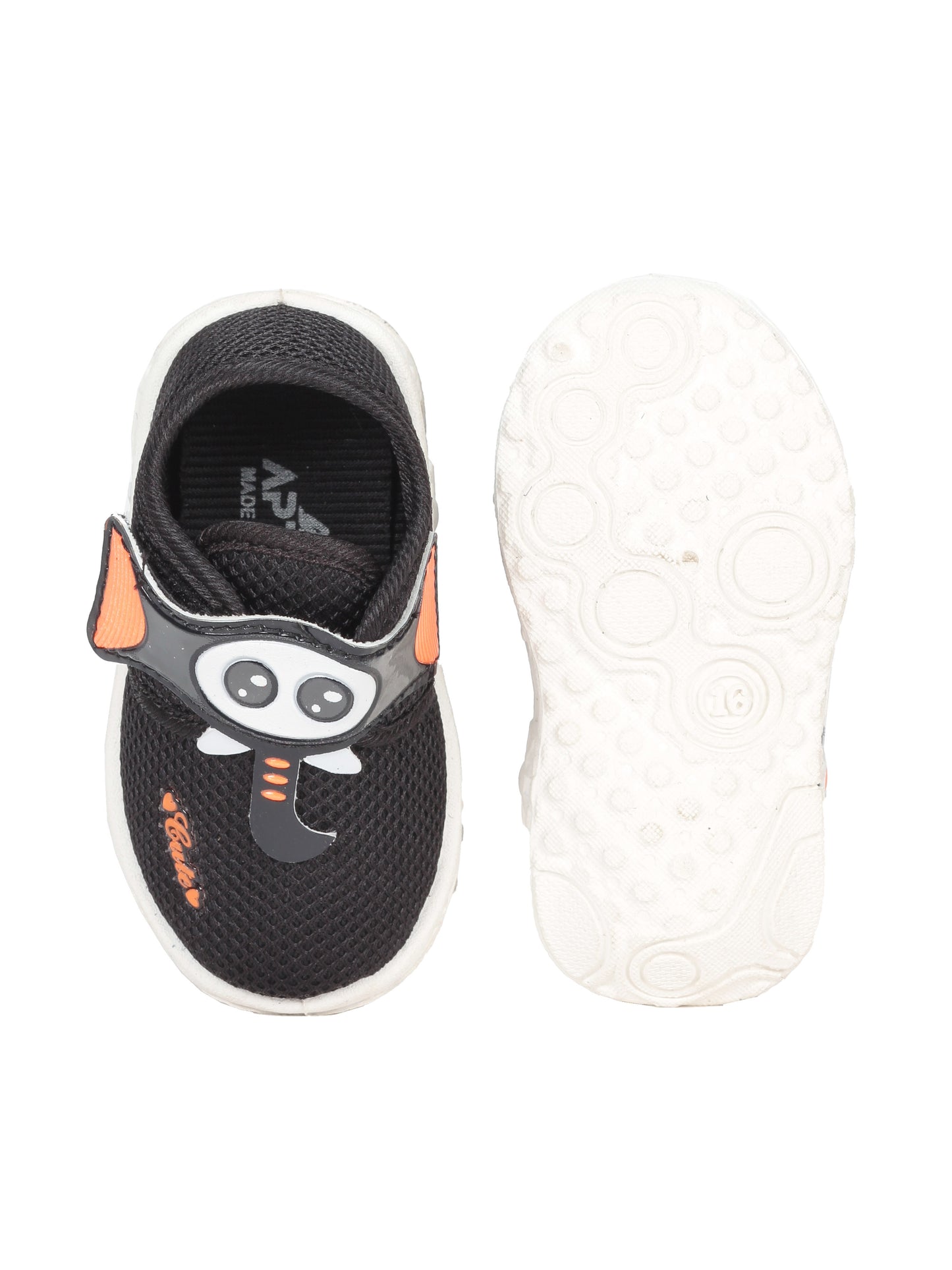 Musical Chu Chu Shoes With Velcro Closing - Black
