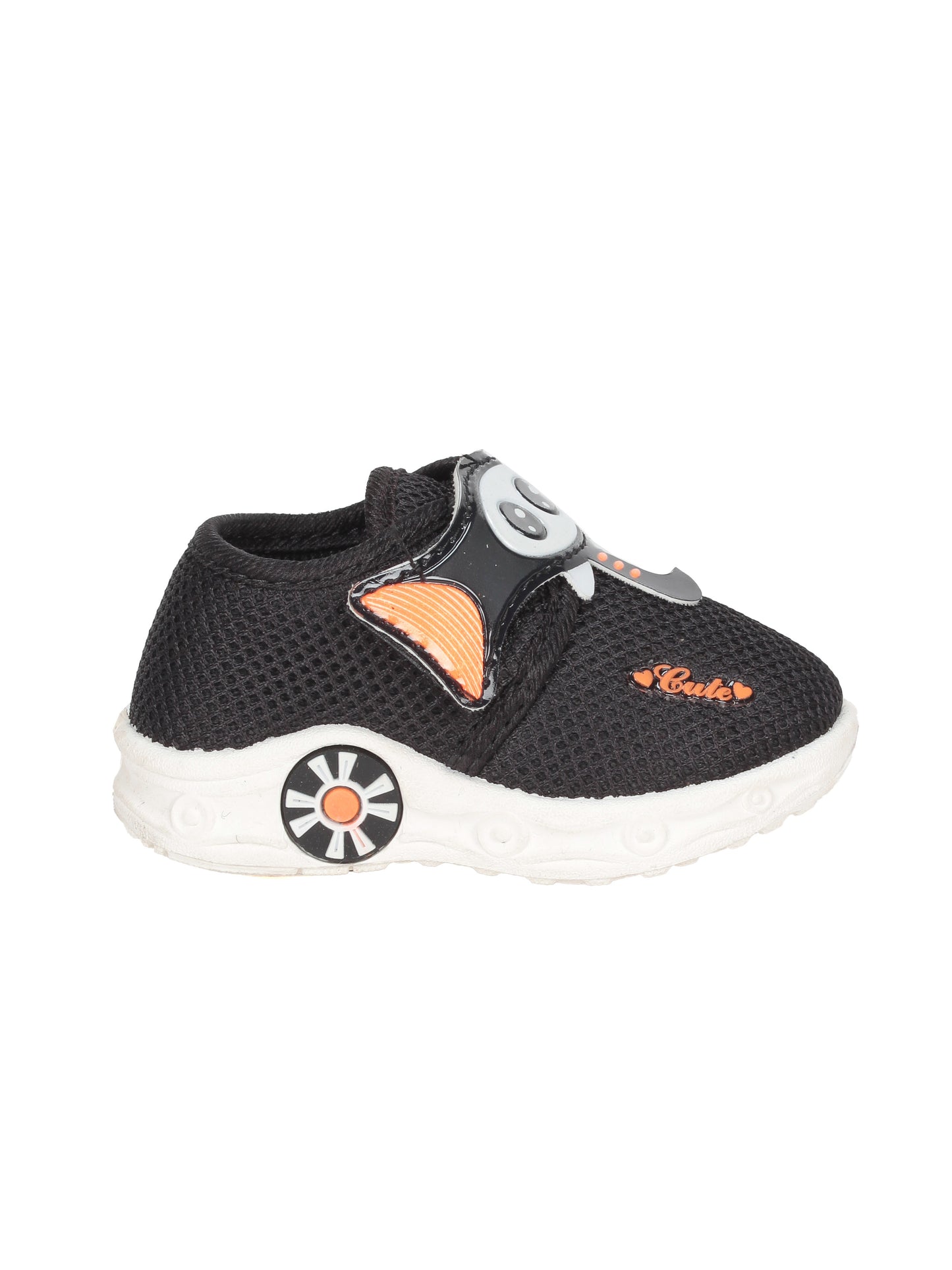 Musical Chu Chu Shoes With Velcro Closing - Black