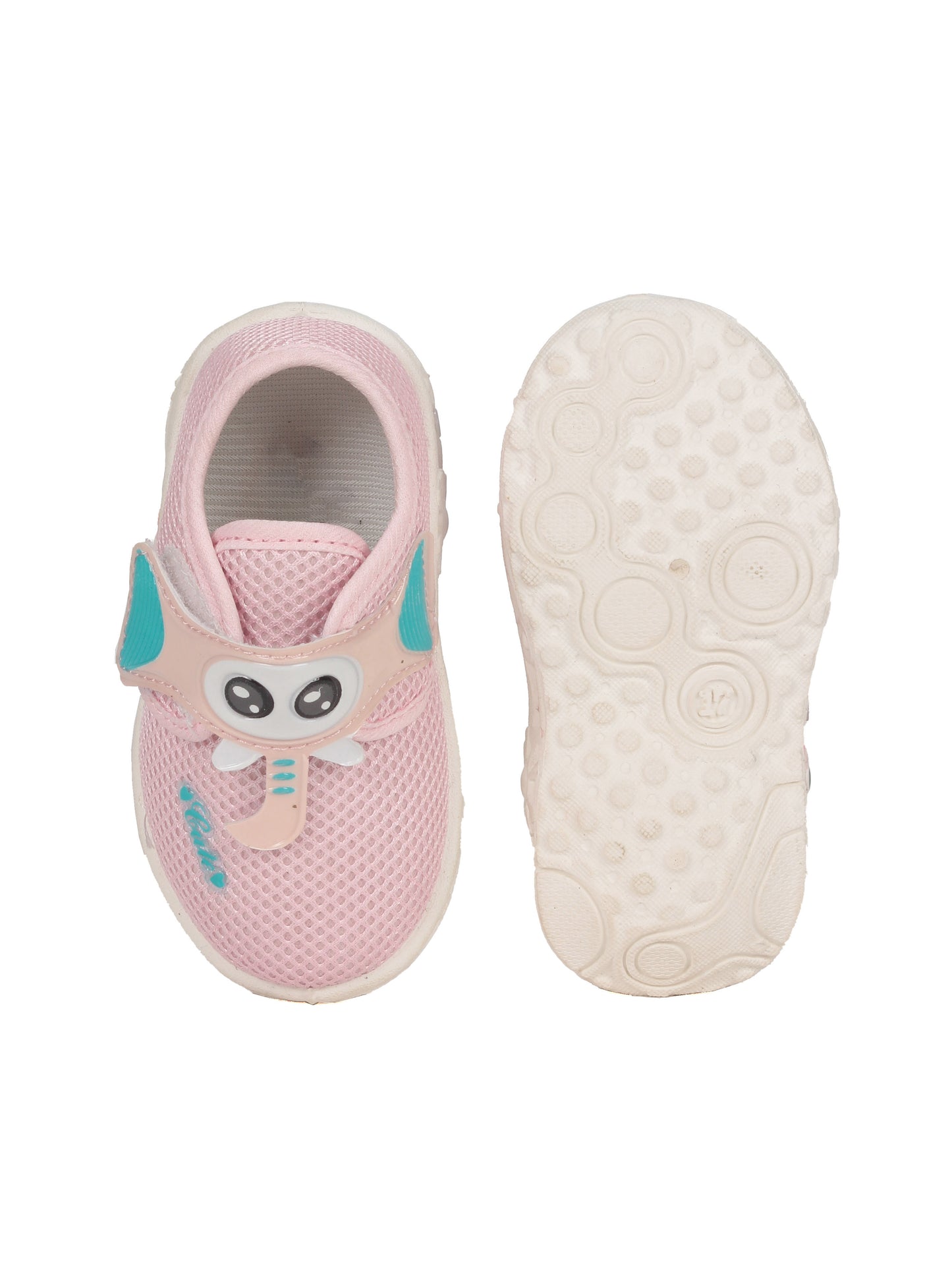 Musical Chu Chu Shoes With Velcro Closing - Pink