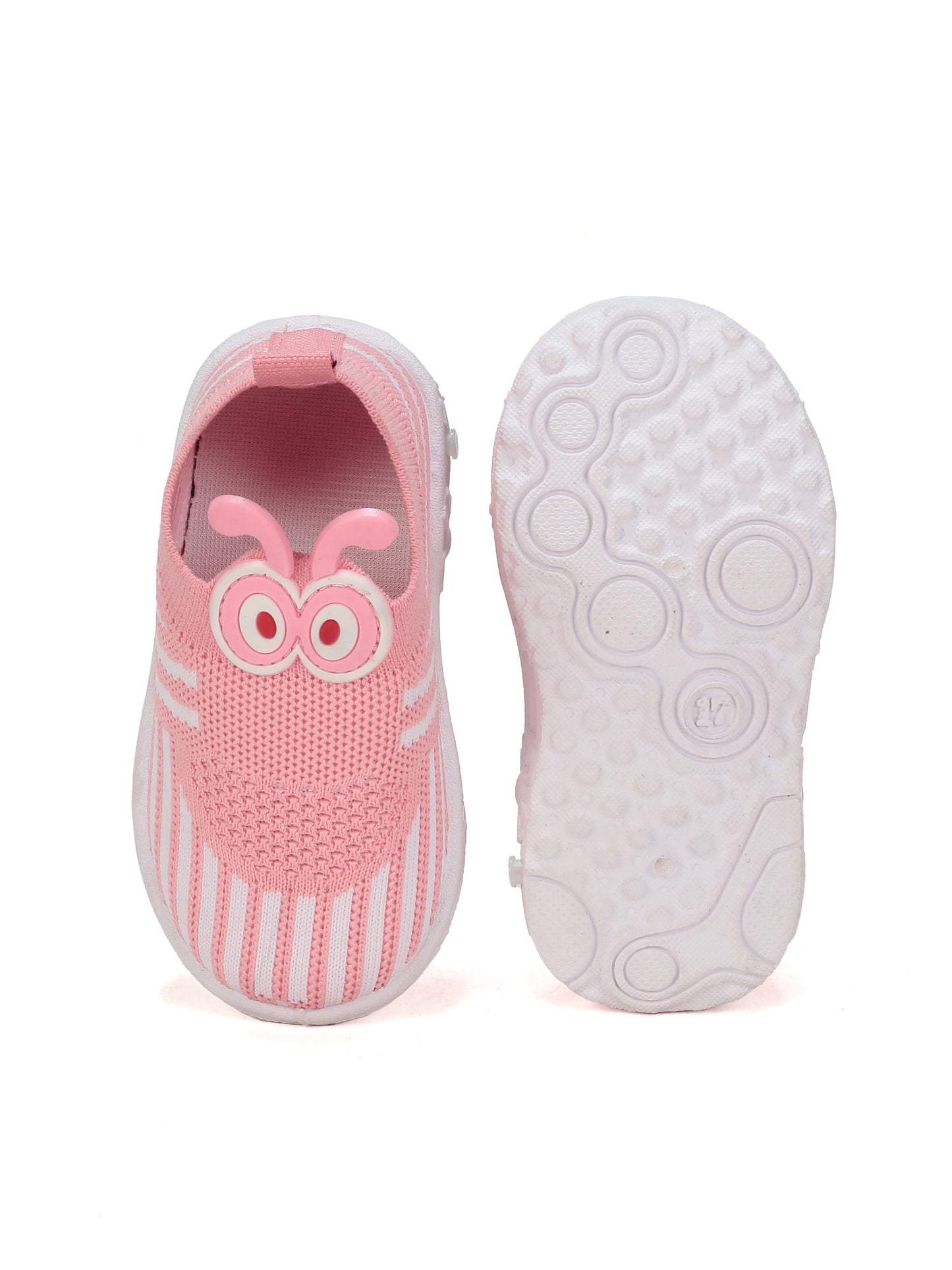 Casual Slip On Chu Chu Shoes - Pink