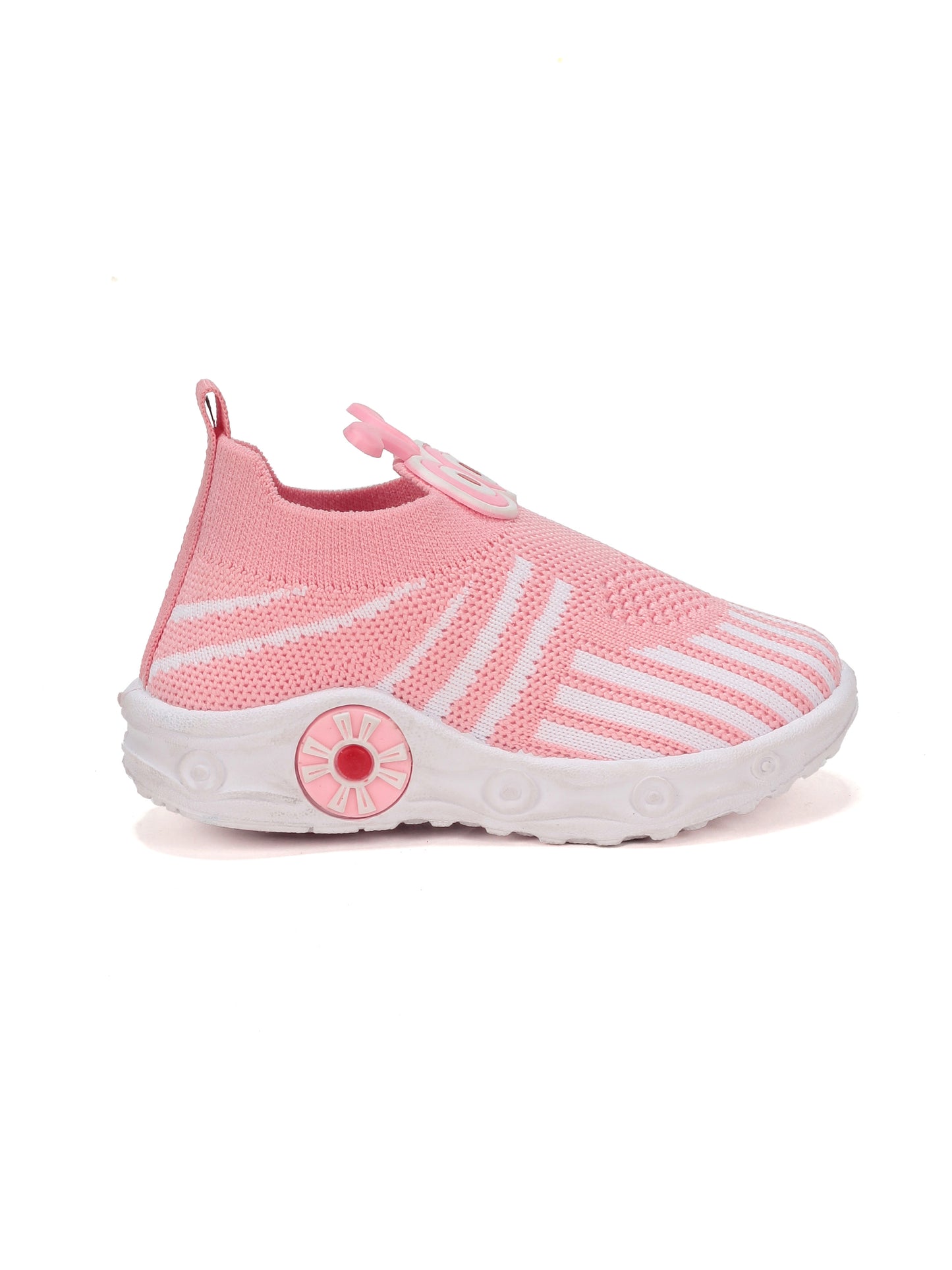 Casual Slip On Chu Chu Shoes - Pink