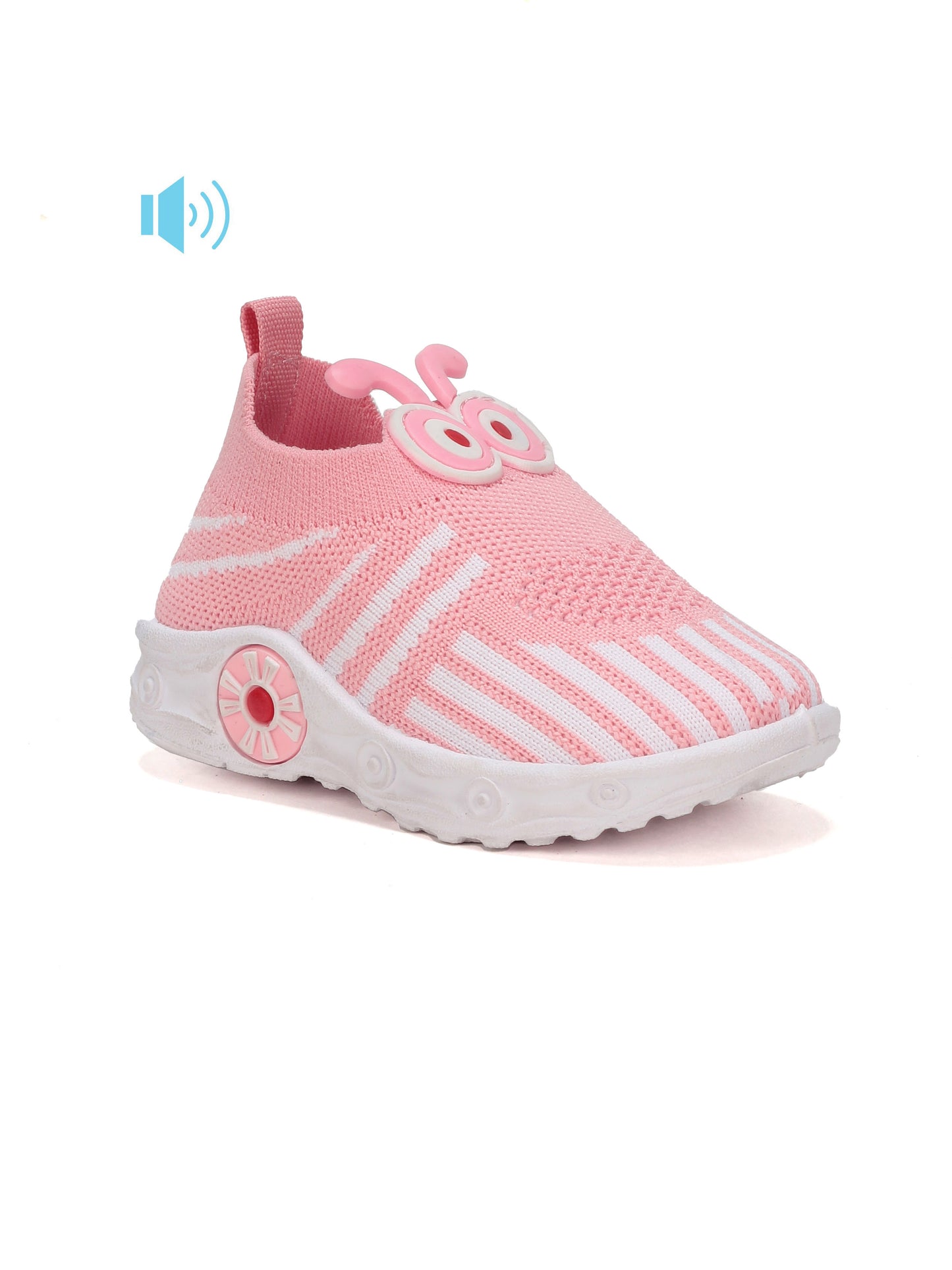 Casual Slip On Chu Chu Shoes - Pink