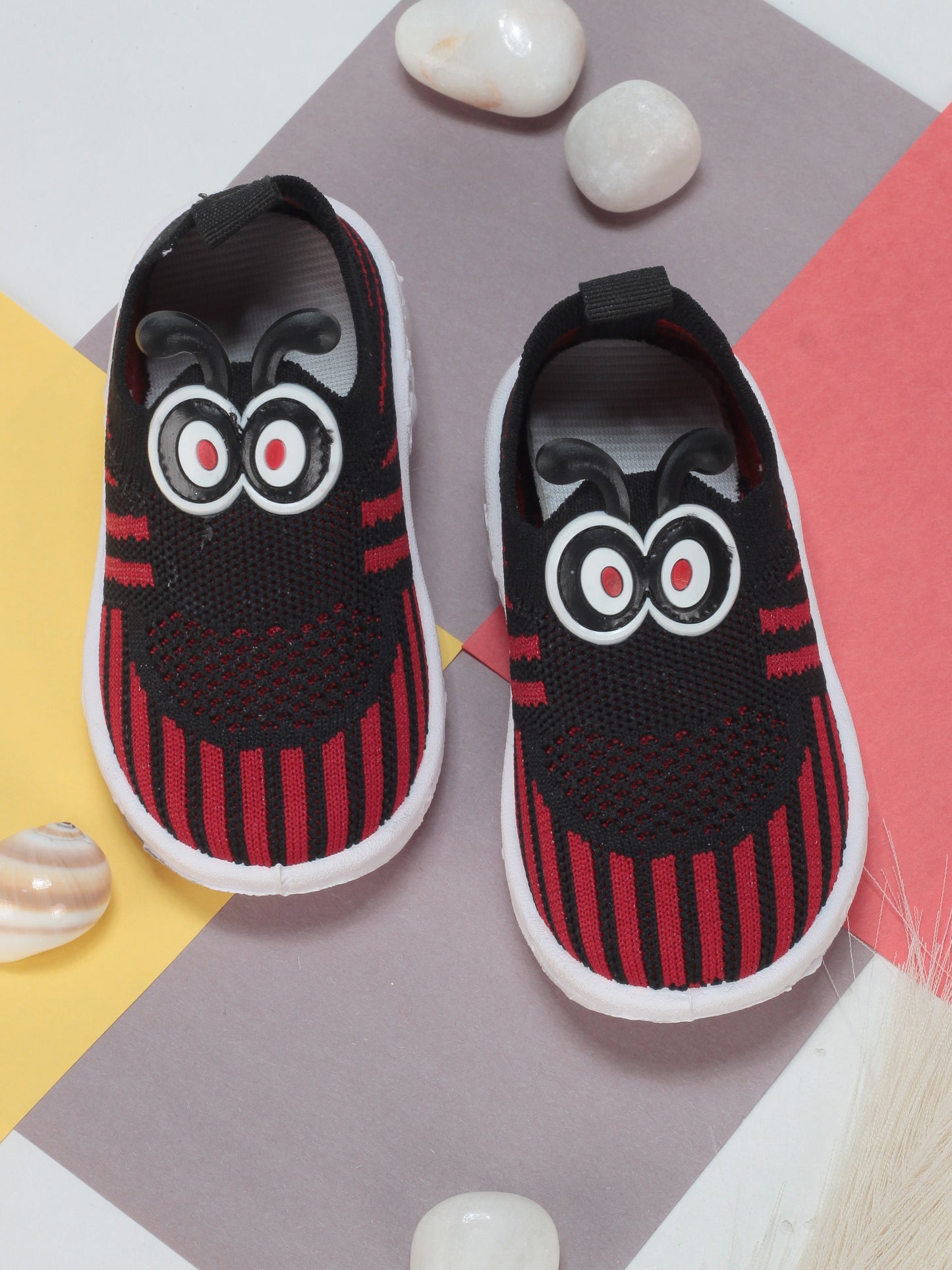 Casual Slip On Chu Chu Shoes - Black