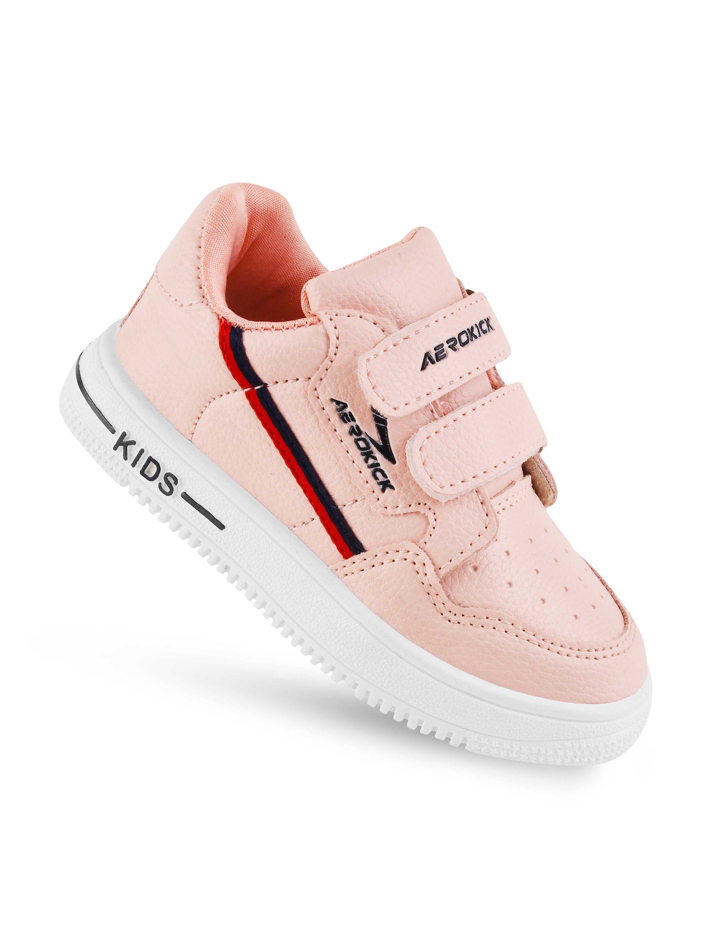 Casual Shoes With Velrco - Pink