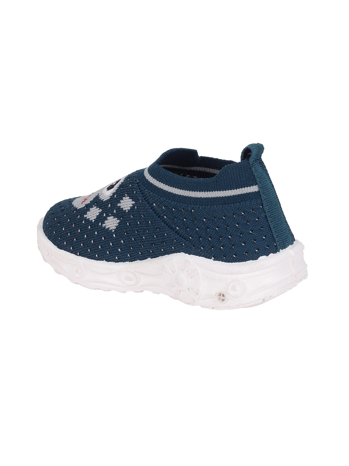 Musical Chu Chu Shoes With Velcro Closing - Navy Blue