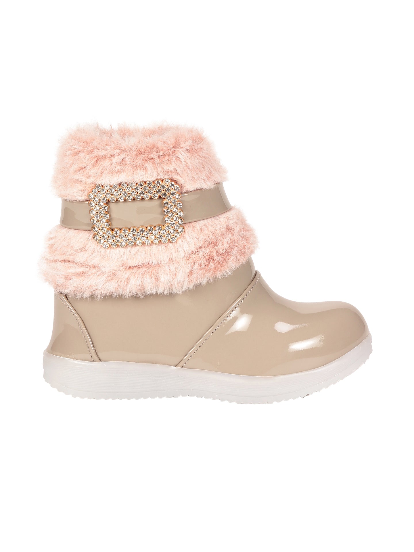 Party Boots With Light - Beige
