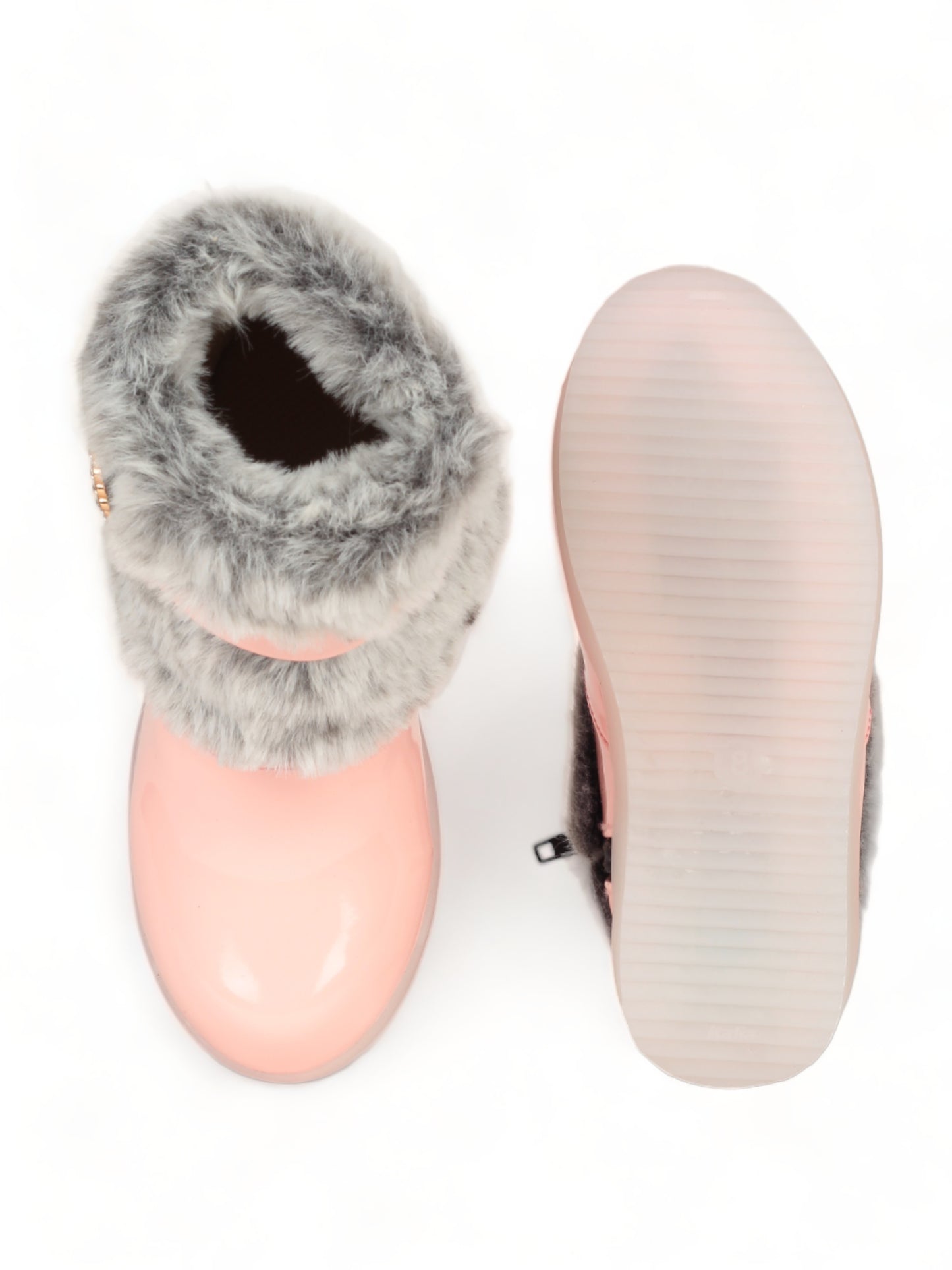 Party Boots With Light - Pink