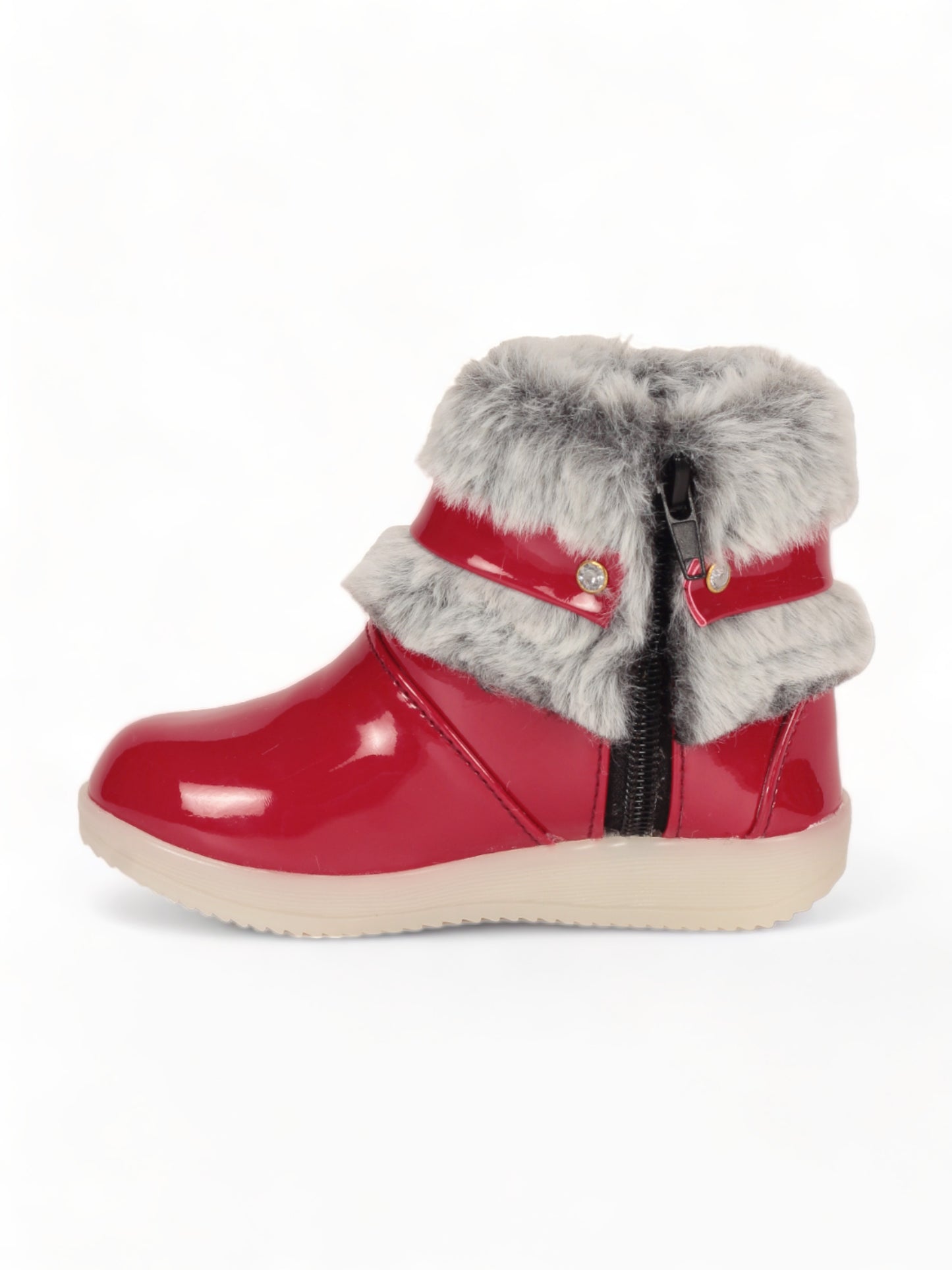 Party Boots With Led Light - Red