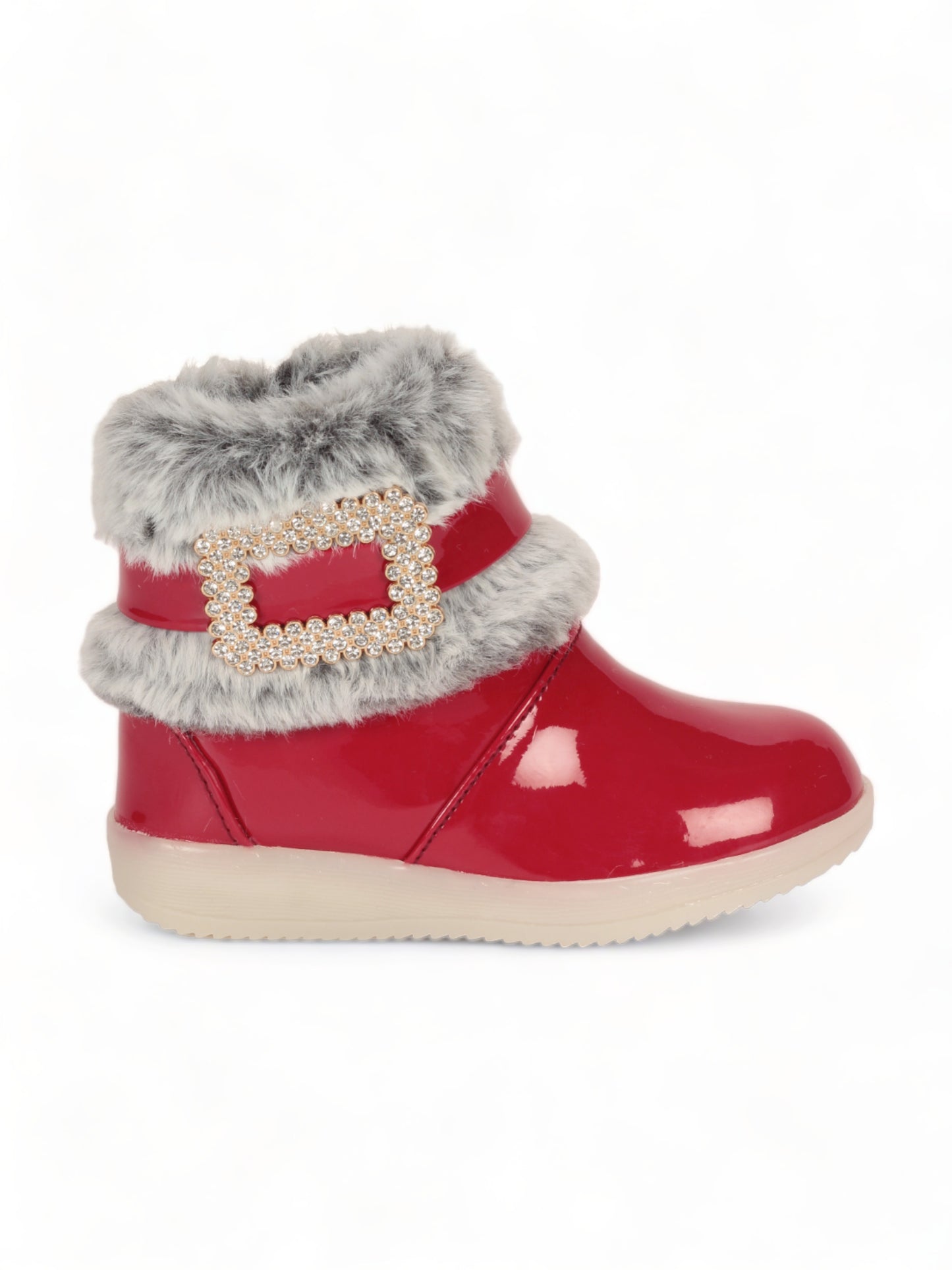 Party Boots With Led Light - Red