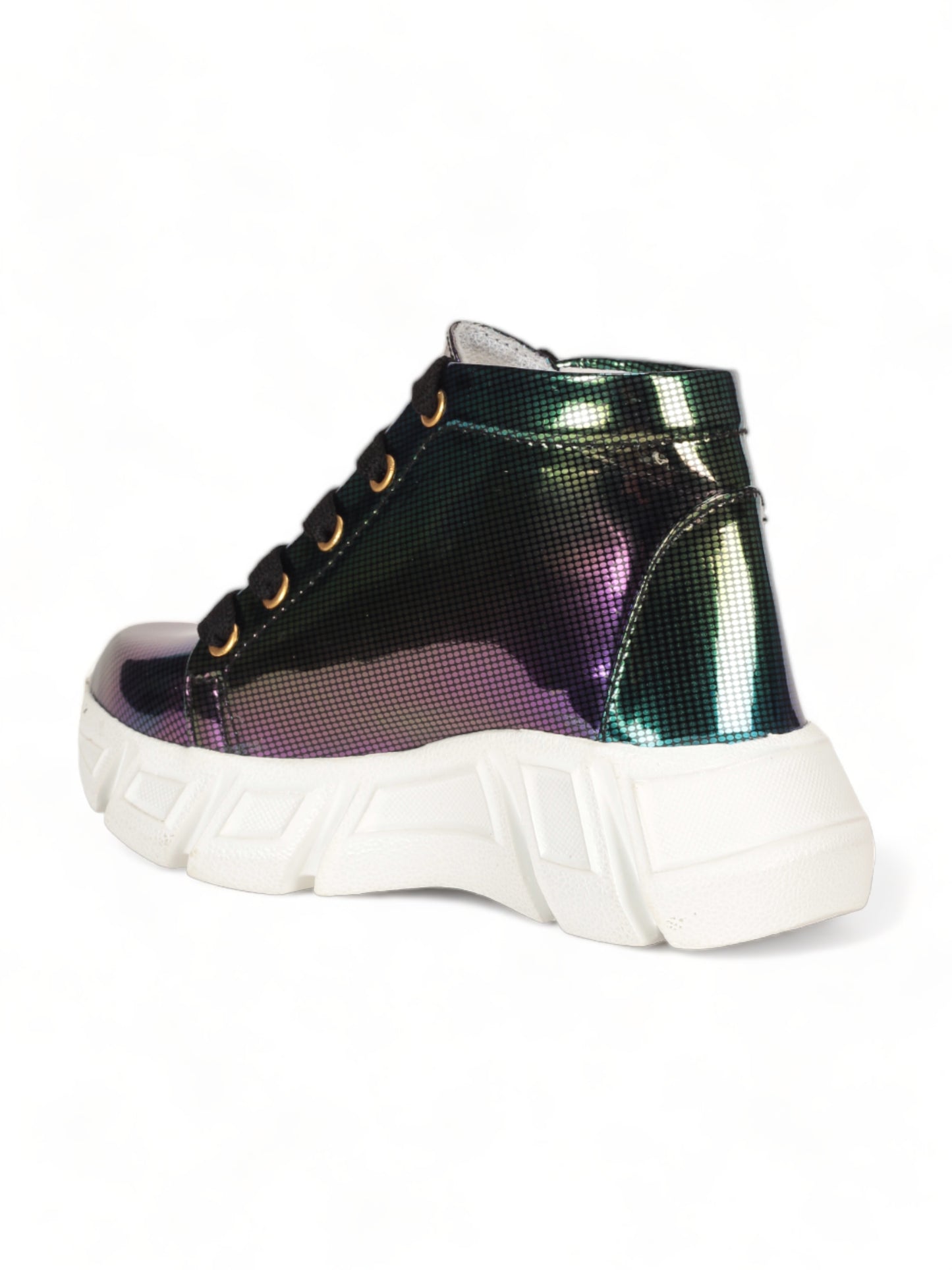 Laced Up Party Boots - Black