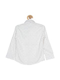 Waist Coat Set With White Shirt - Maroon