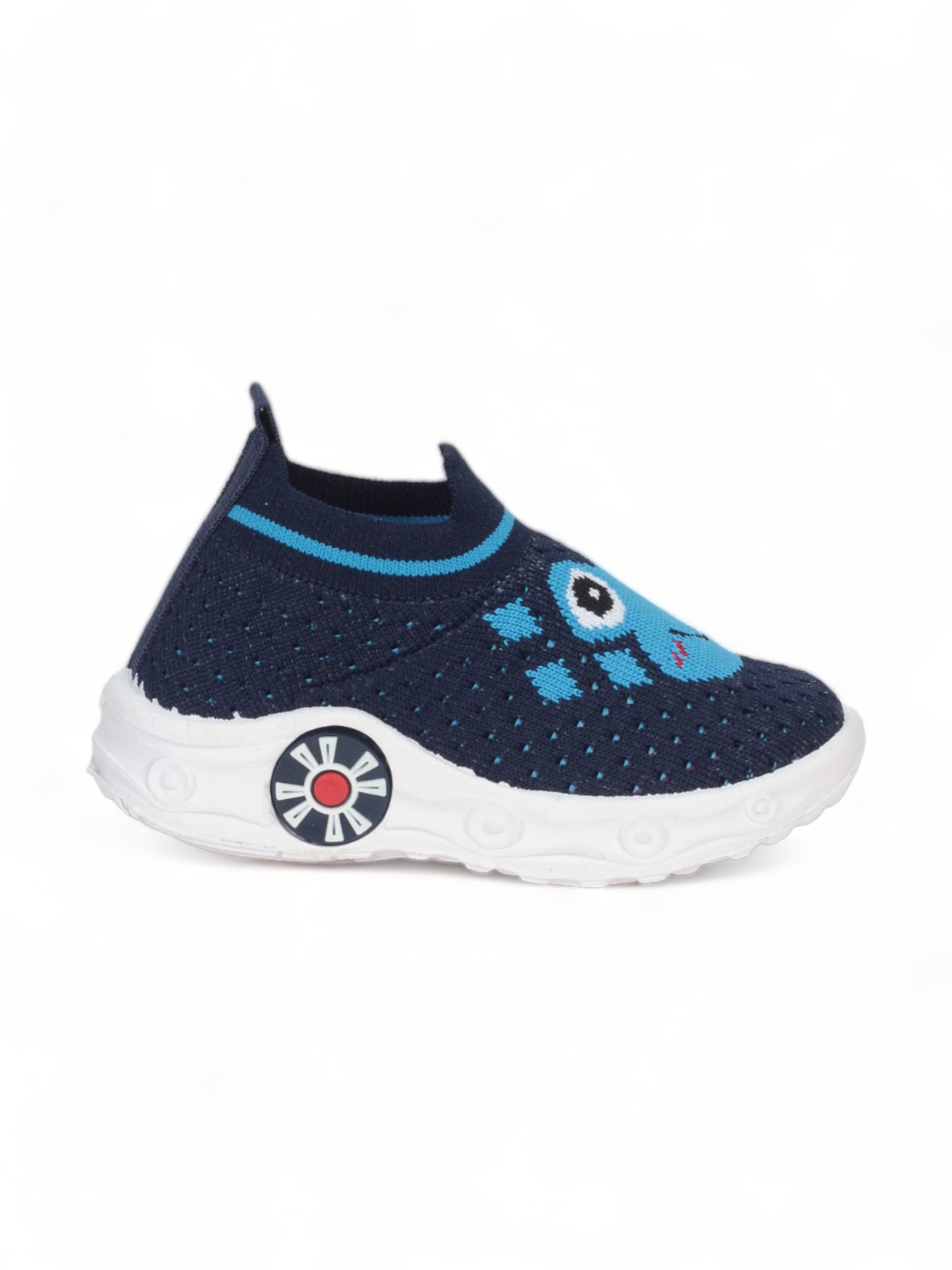 Slip On Musical Chu Chu Shoes - Navy Blue