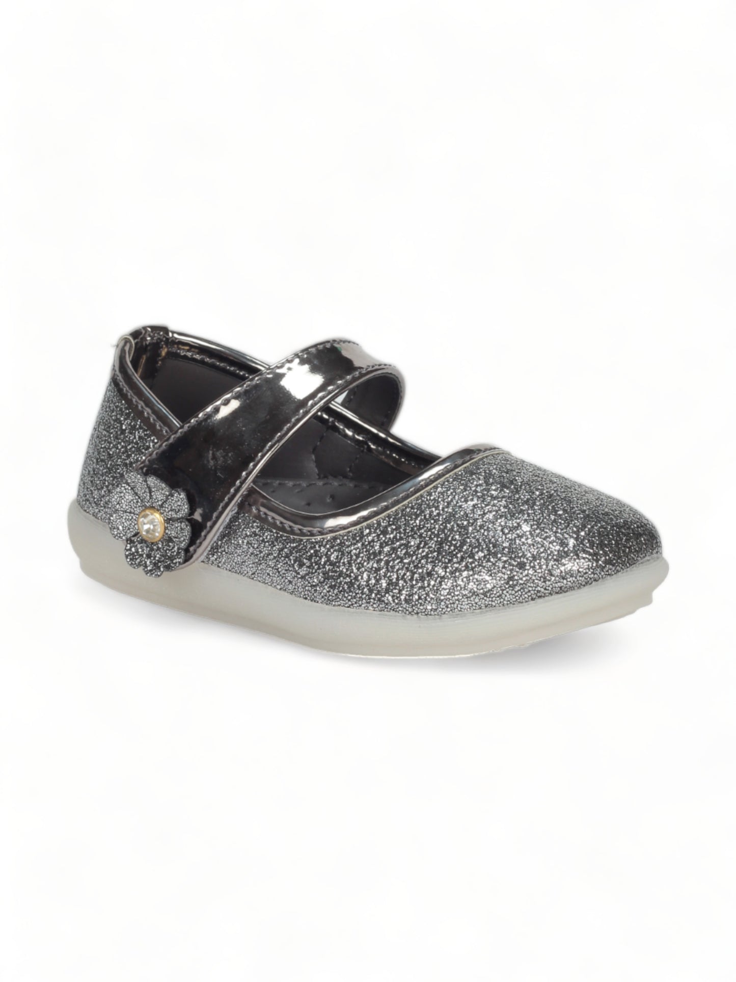 Bellies With Velcro Closure - Grey