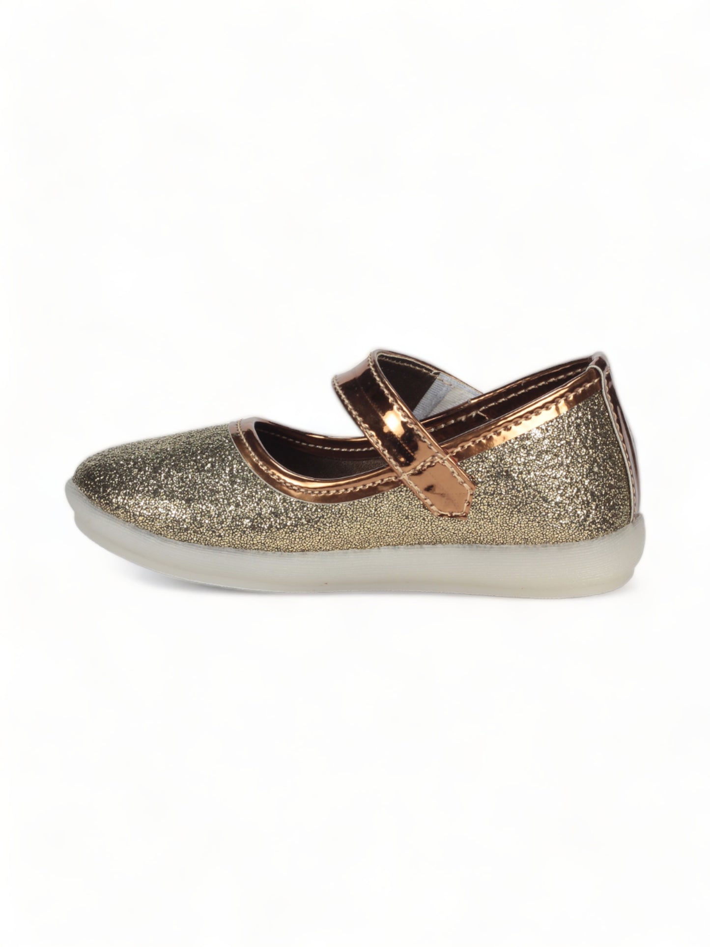 Bellies With Velcro Closure - Gold