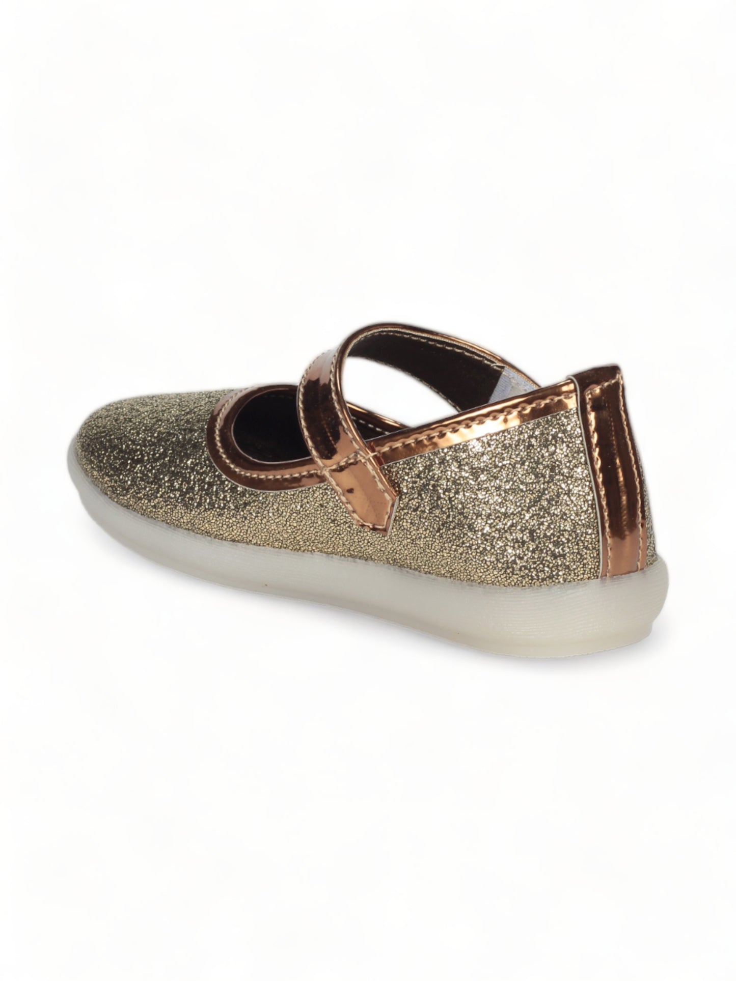 Bellies With Velcro Closure - Gold