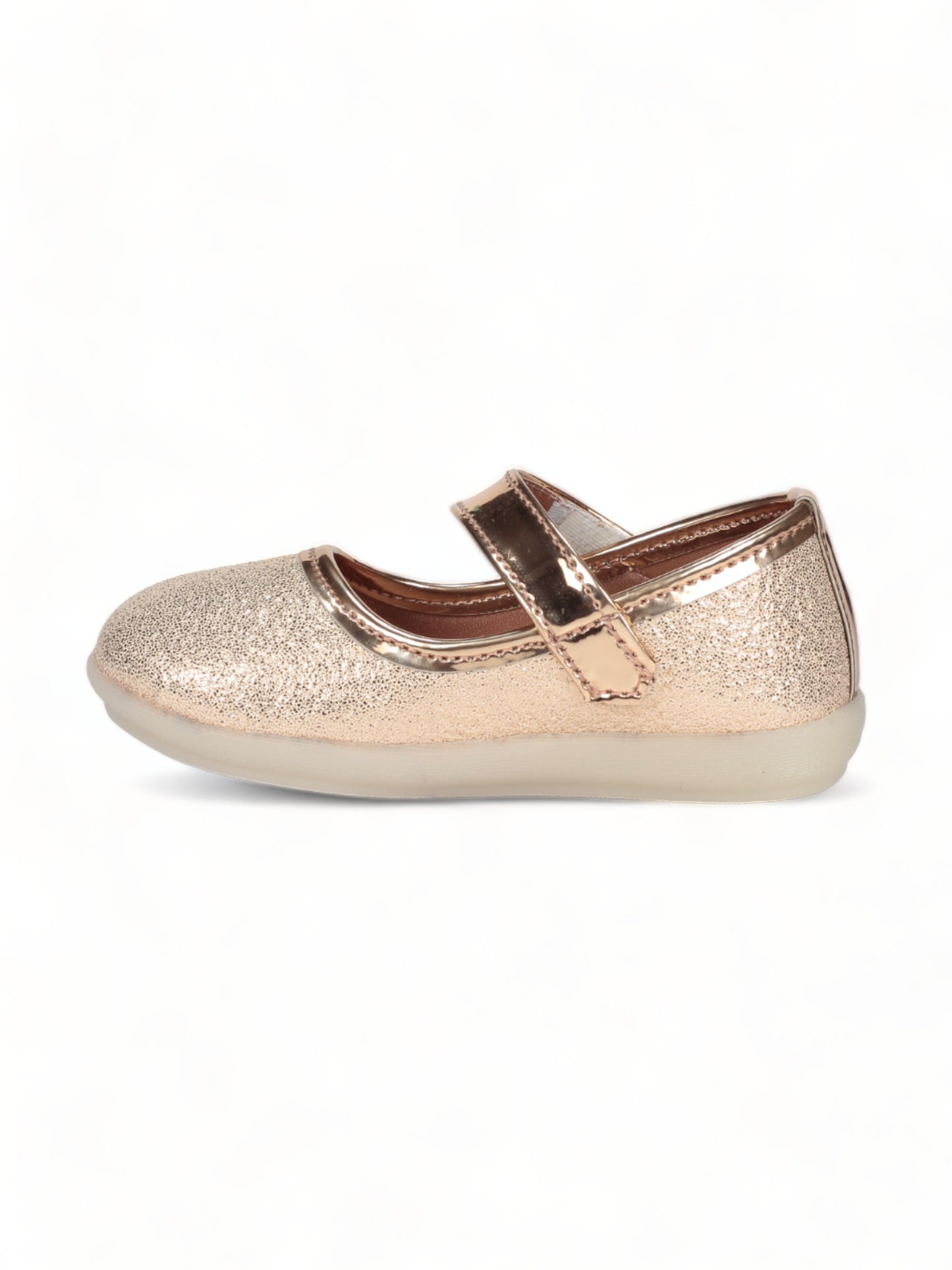 Bellies With Velcro Closure - Gold