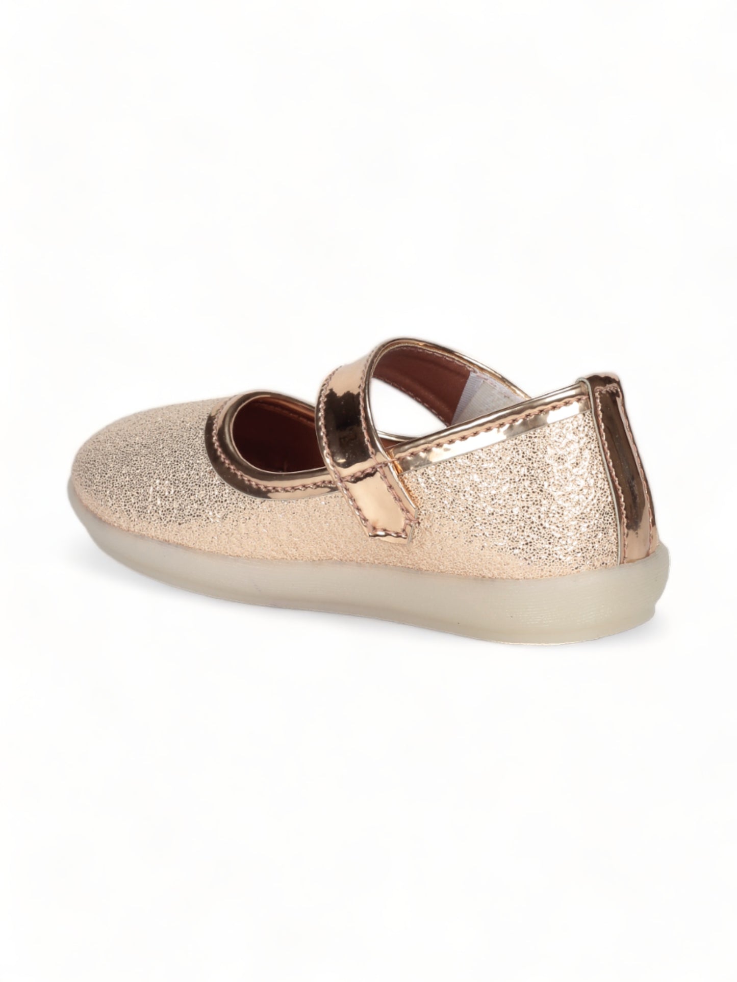 Bellies With Velcro Closure - Gold