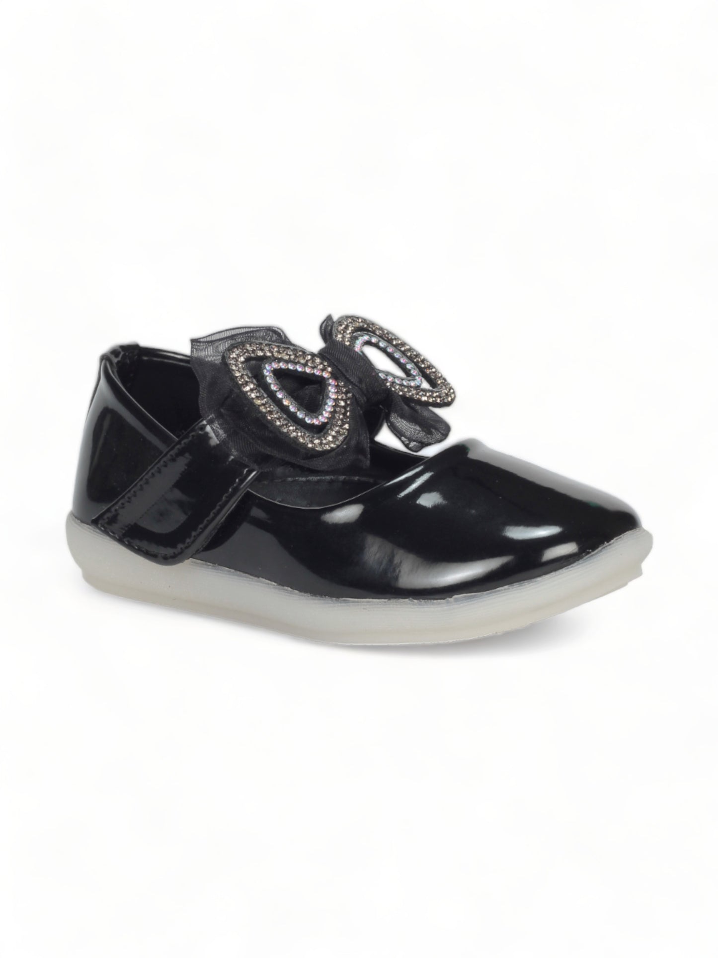 Bellies With Velcro Closure - Black