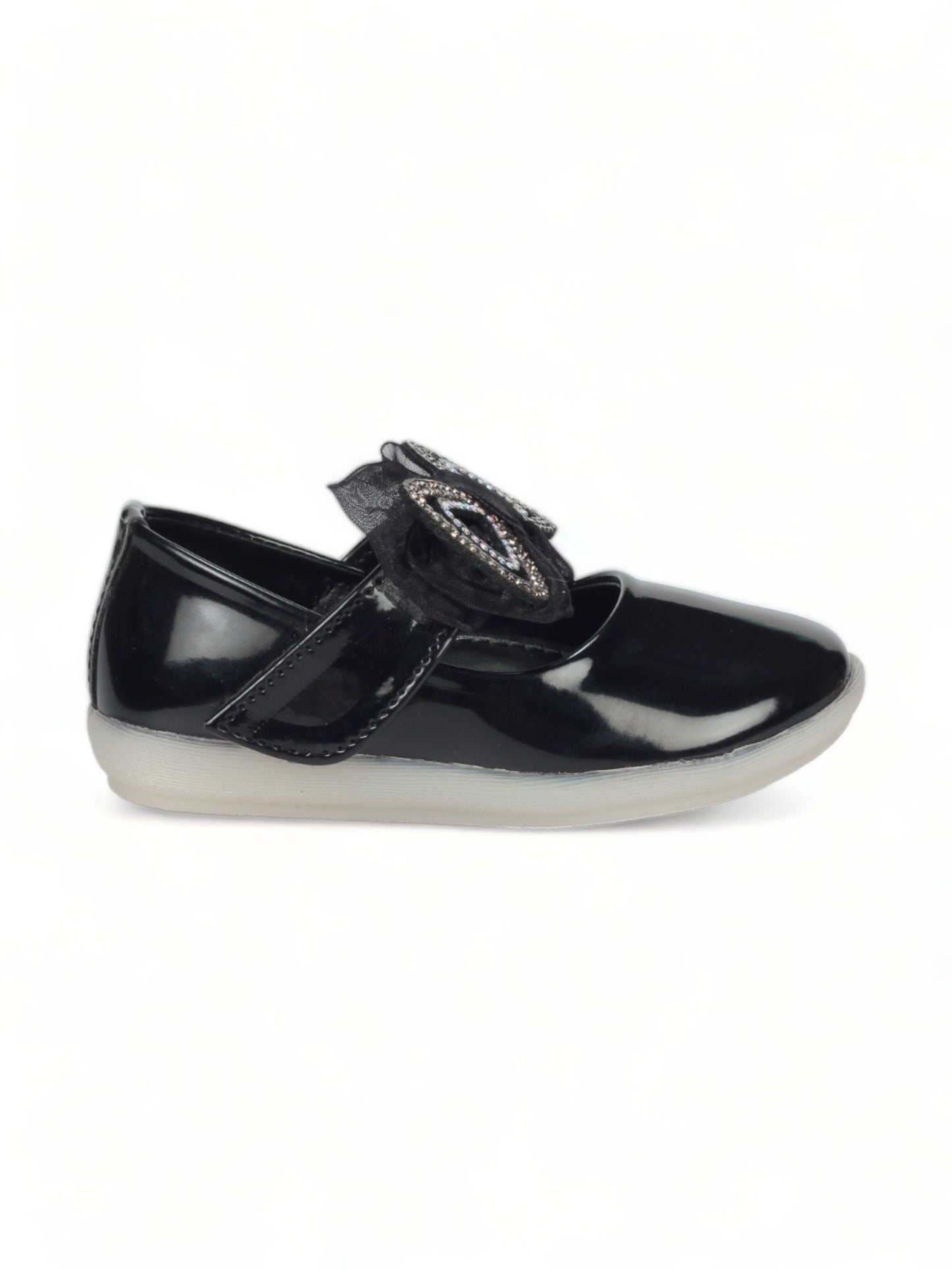 Bellies With Velcro Closure - Black