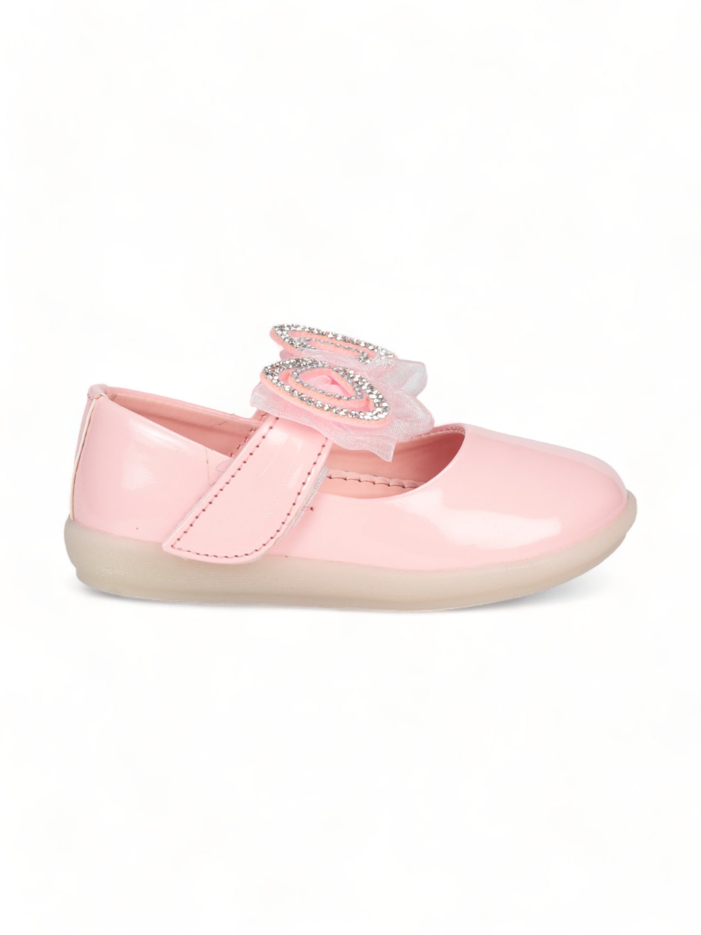 Bellies With Velcro Closure - Pink