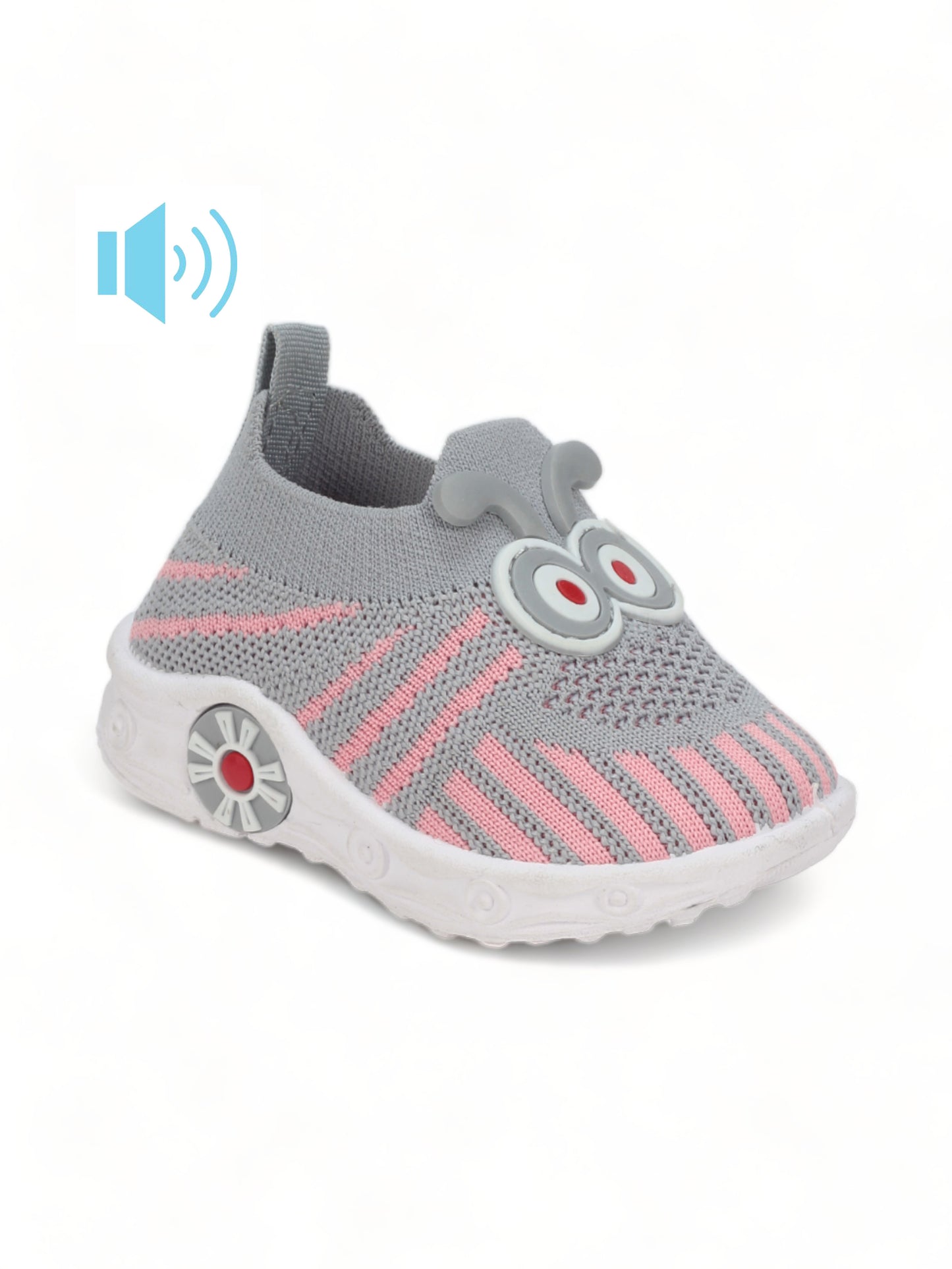 Slip On Musical Chu Chu Shoes - Grey