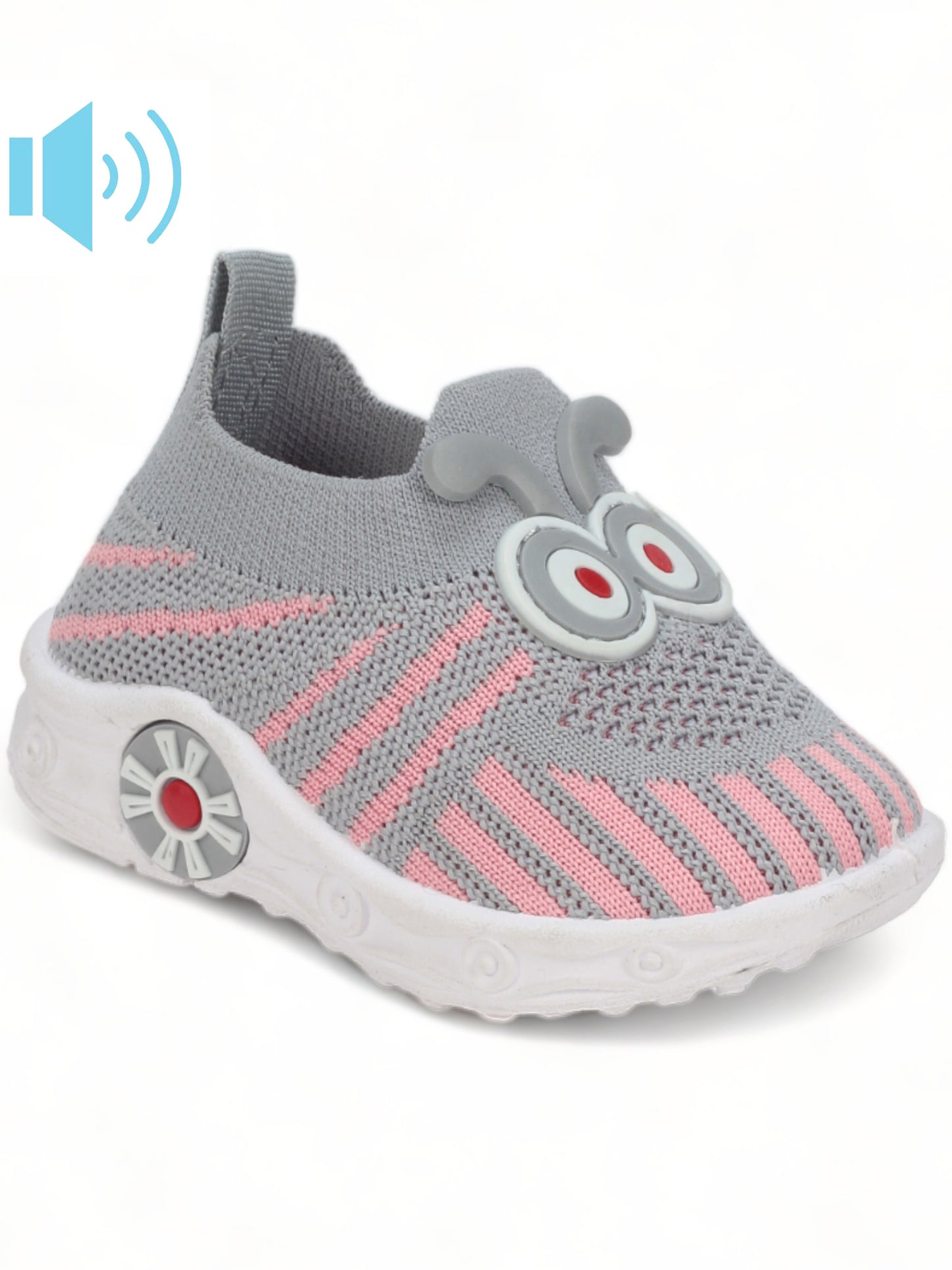 Slip On Musical Chu Chu Shoes - Grey