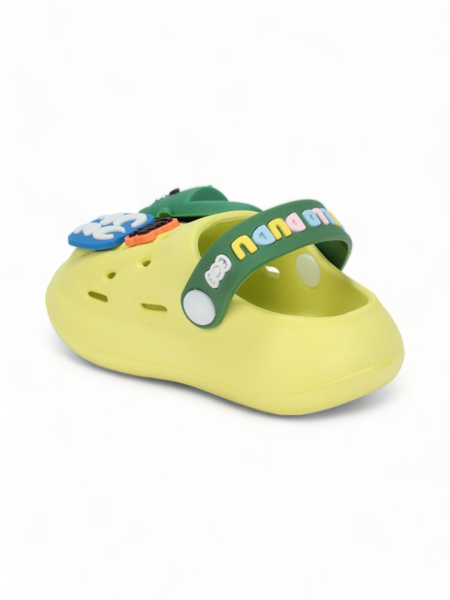 Surf Board Applique Anti-Slip Clogs - Green