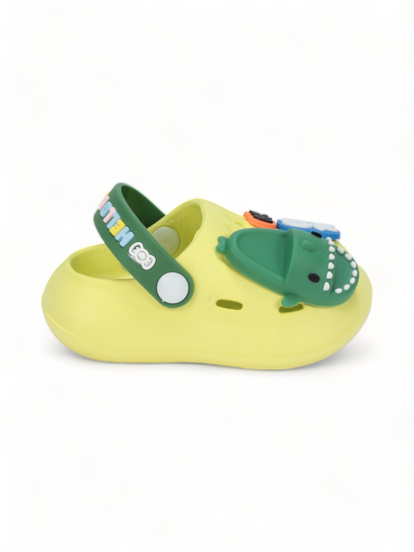 Surf Board Applique Anti-Slip Clogs - Green