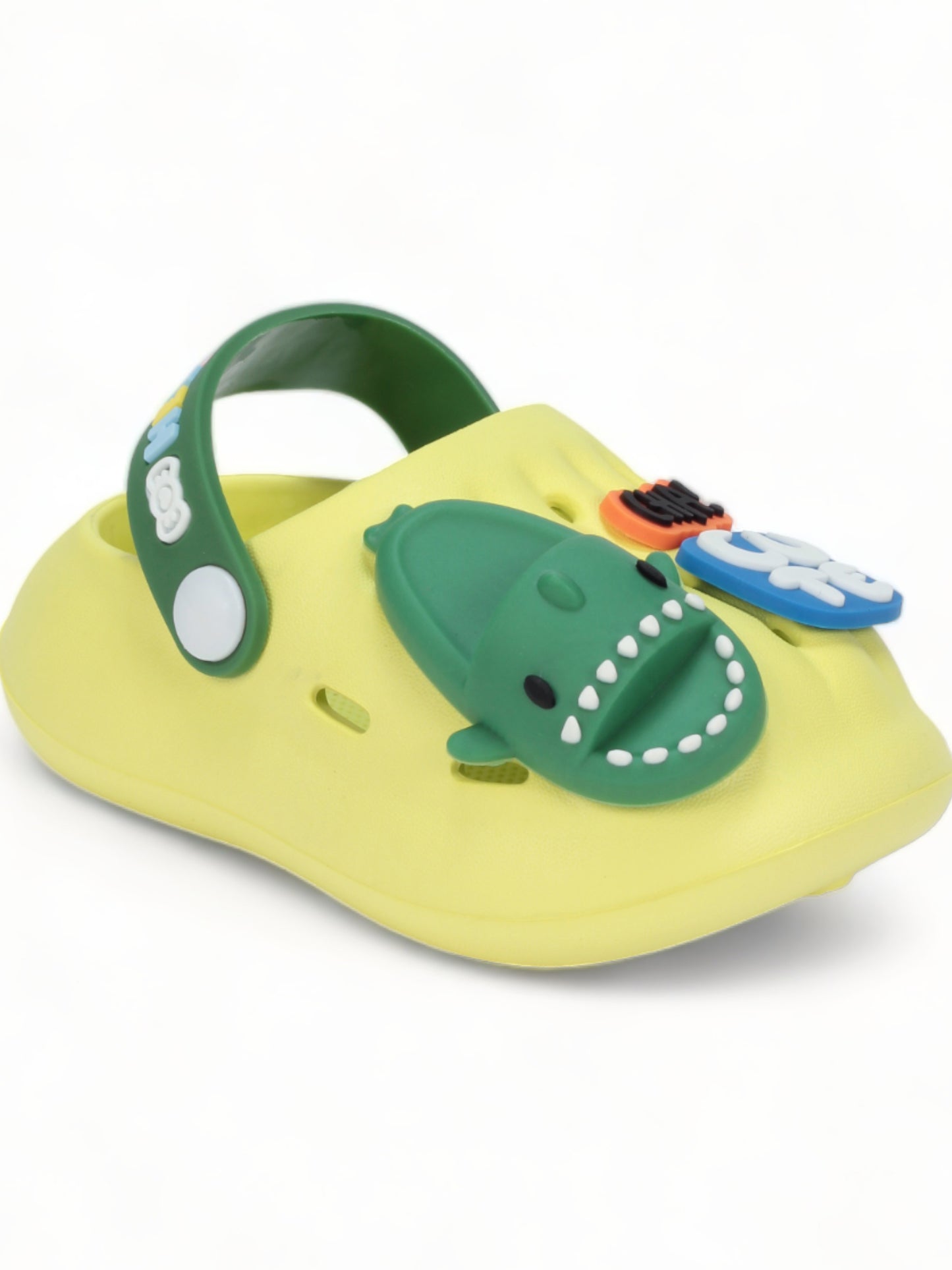 Surf Board Applique Anti-Slip Clogs - Green