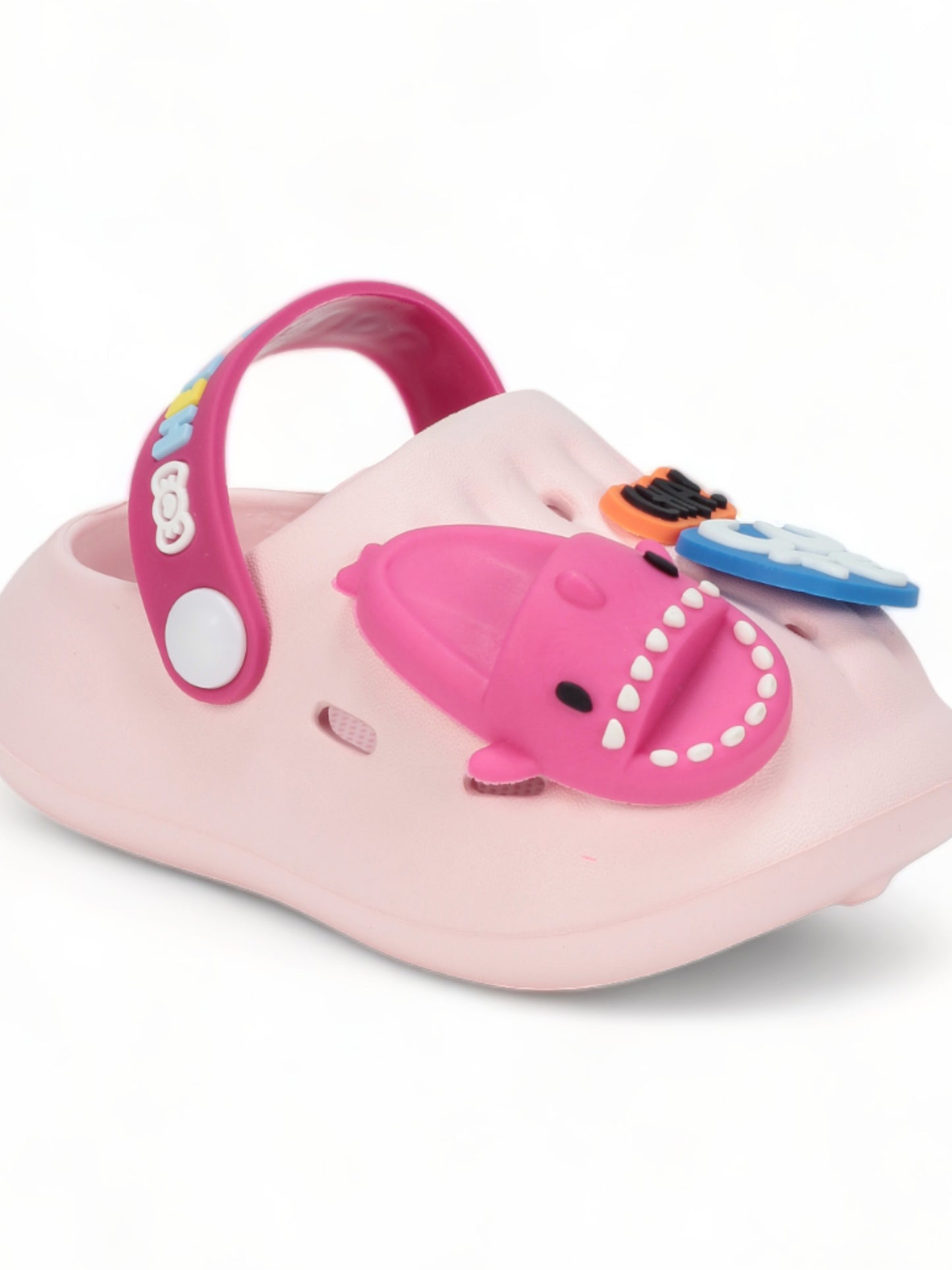 Surf Board Applique Anti-Slip Clogs - Cream