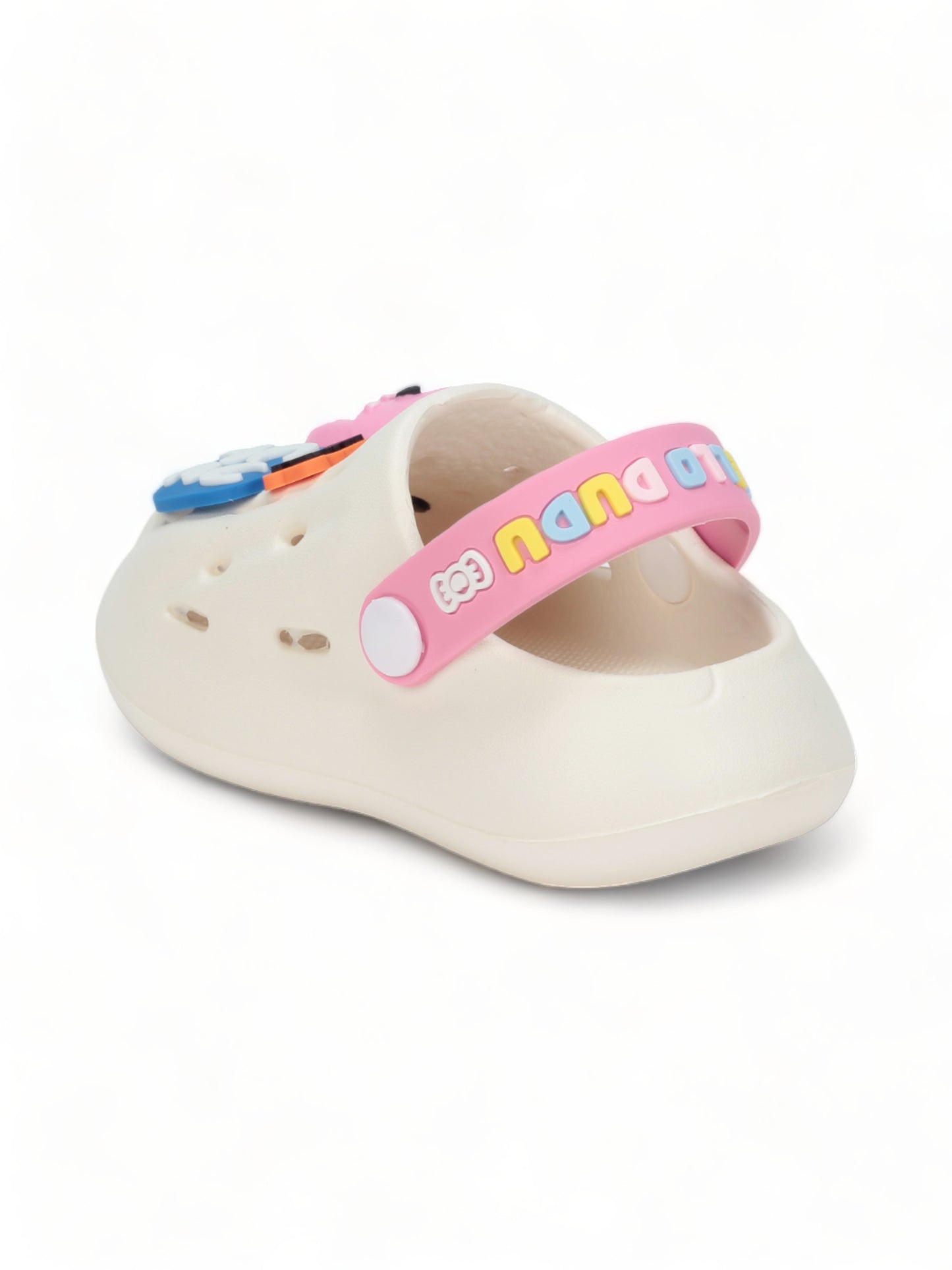 Surf Board Applique Anti-Slip Clogs - Yellow