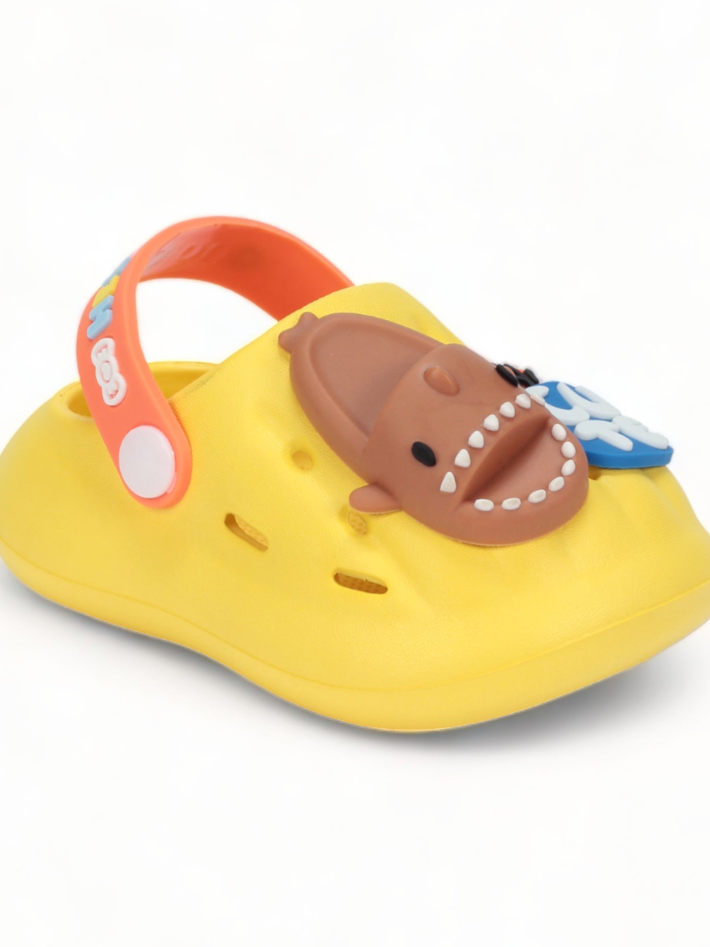 Surf Board Applique Anti-Slip Clogs - Navy Blue
