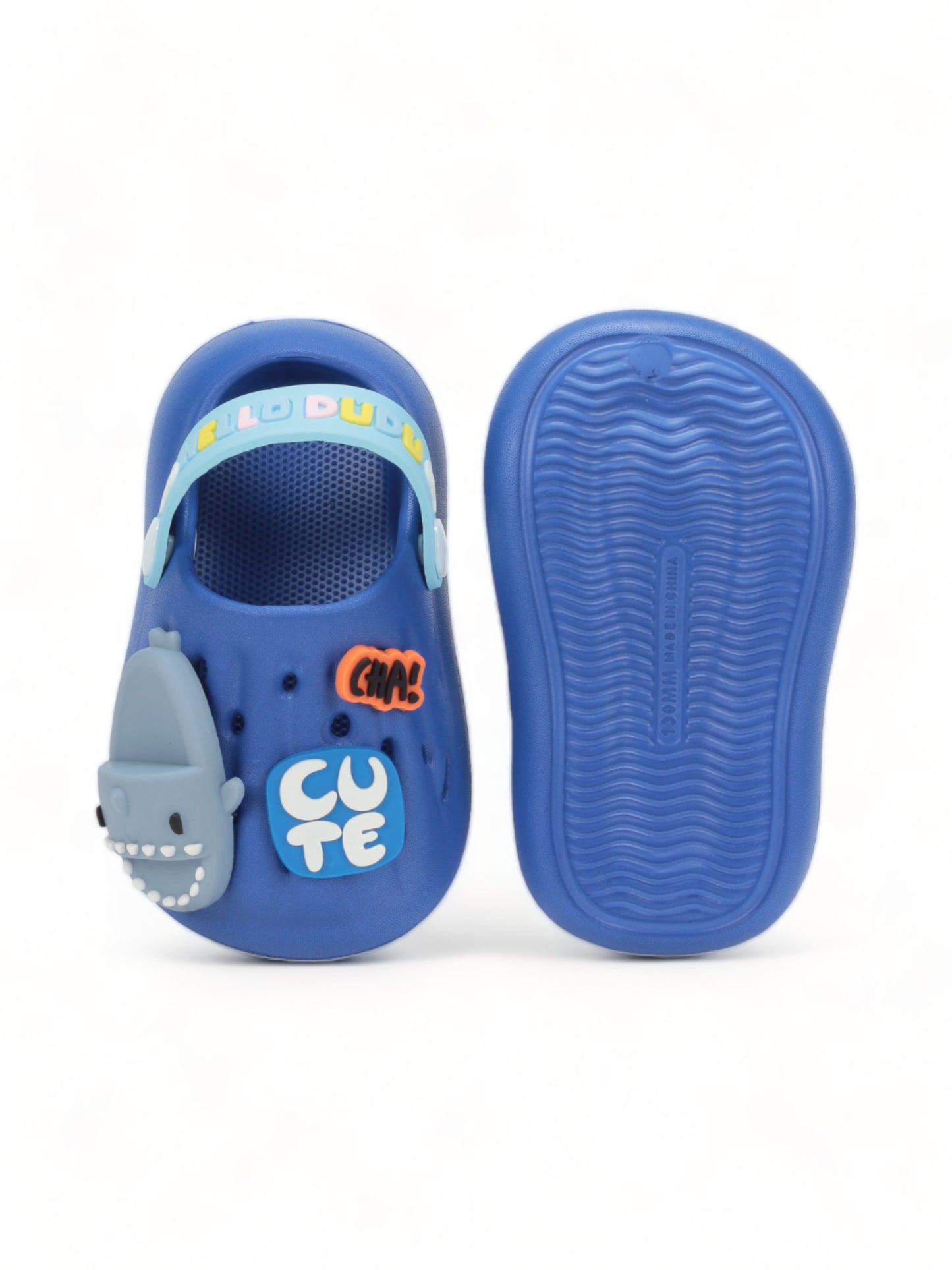 Surf Board Applique Anti-Slip Clogs - Pink