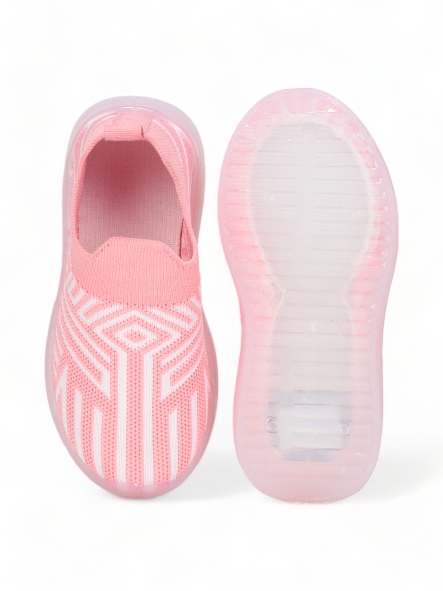 Casual Slip On Shoes With Light - Green