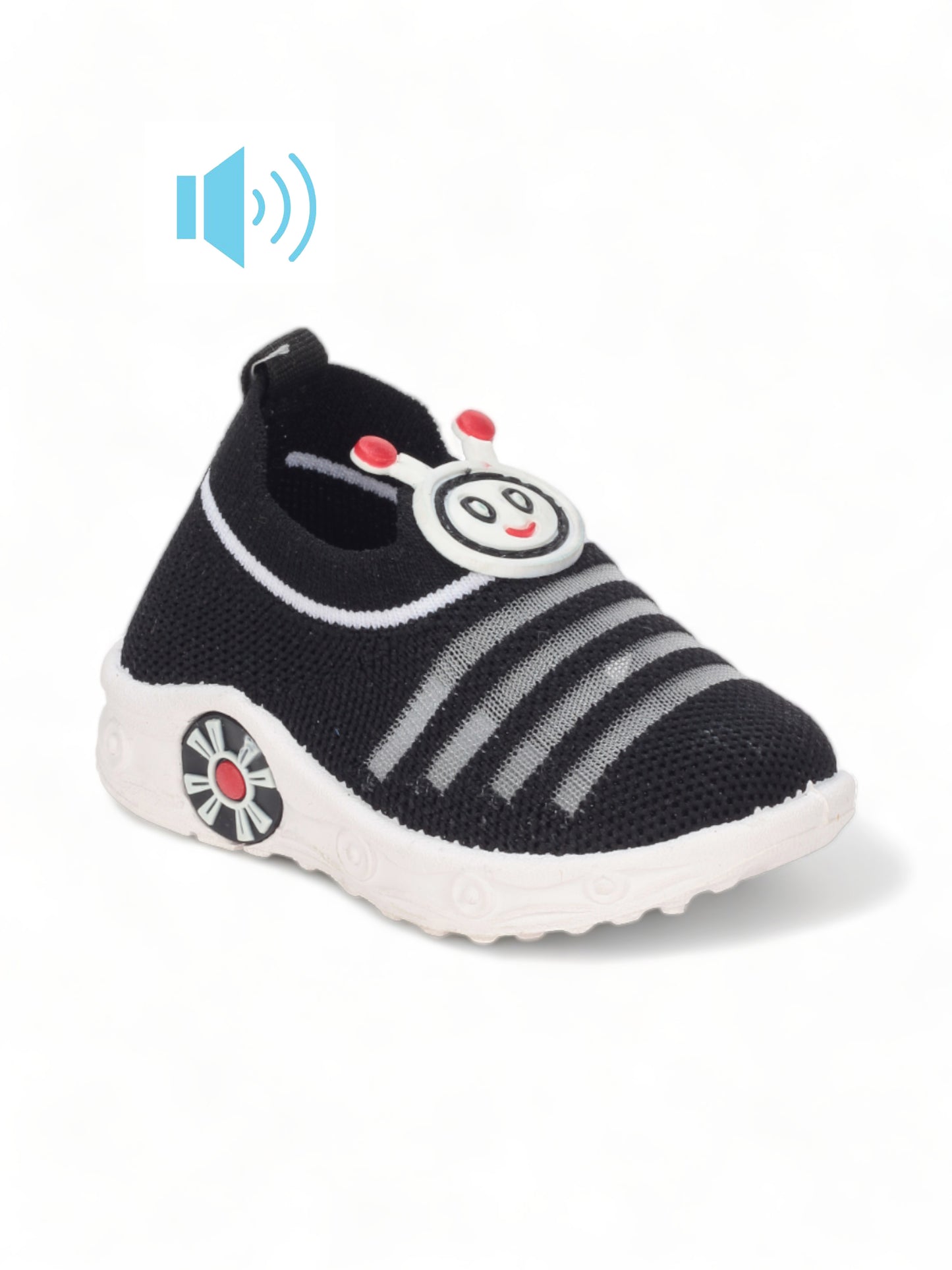Slip On Musical Chu Chu Shoes - Black