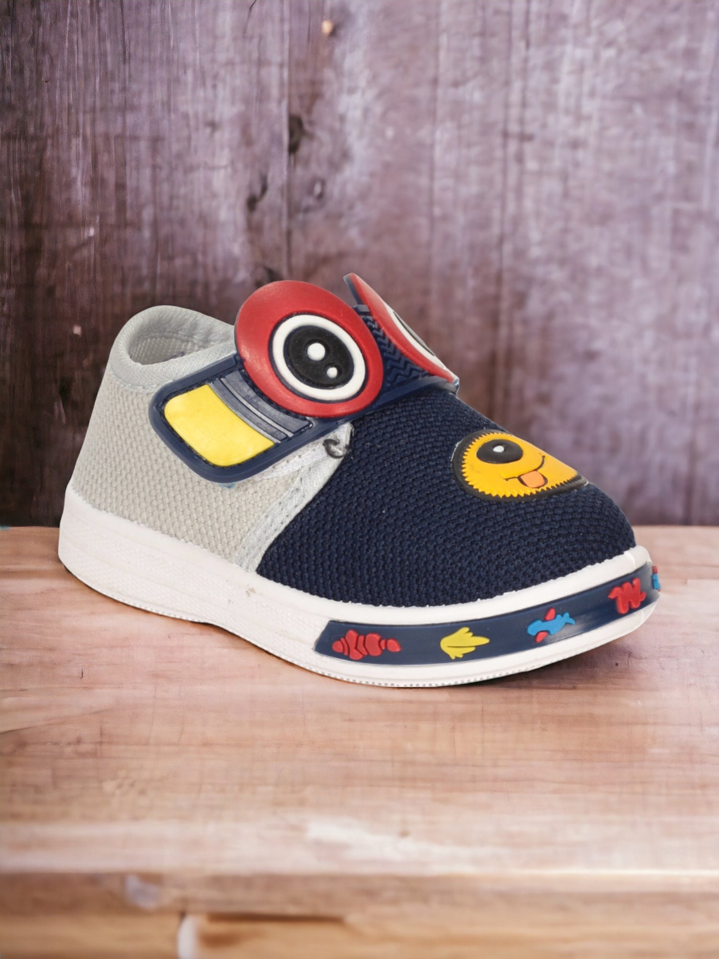 Unisex Slip On Musical Chu Chu Shoes - Navy Blue