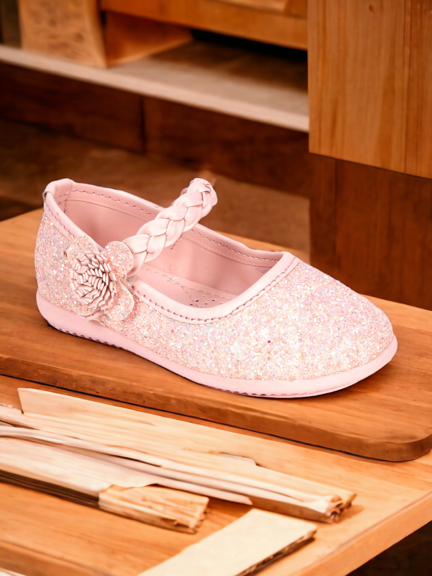Bellies With Velcro Closure - Pink