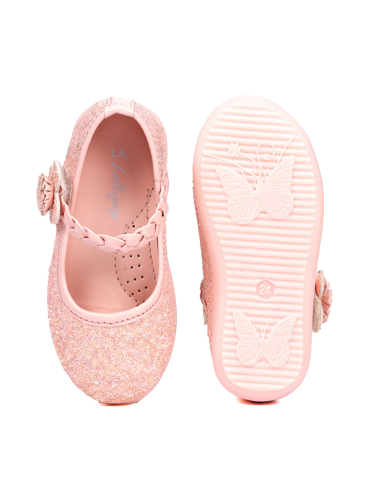 Bellies With Velcro Closure - Pink